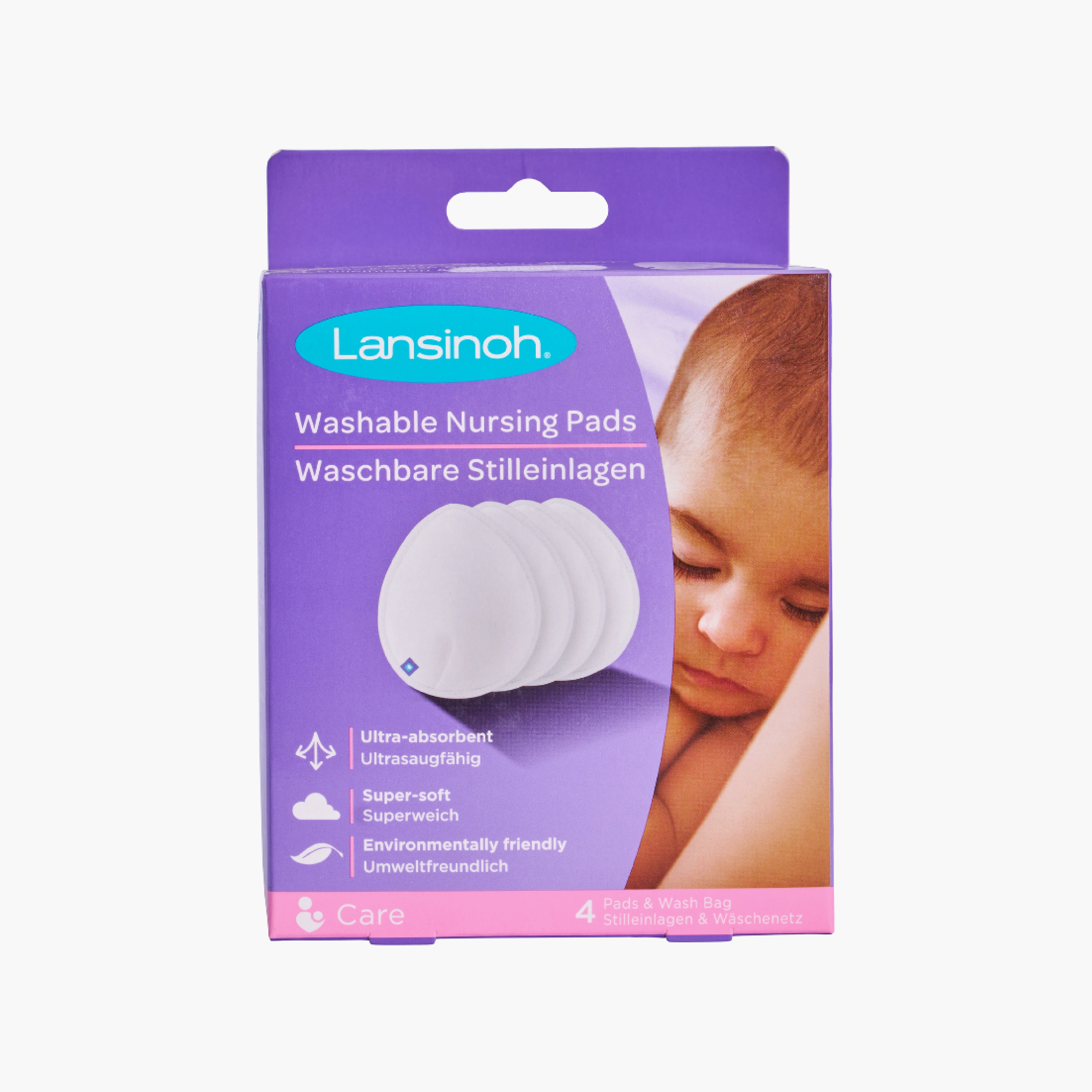Lansinoh 4-Piece Washable Nursing Pads-baby-feeding-breastfeedingandcare-image-3