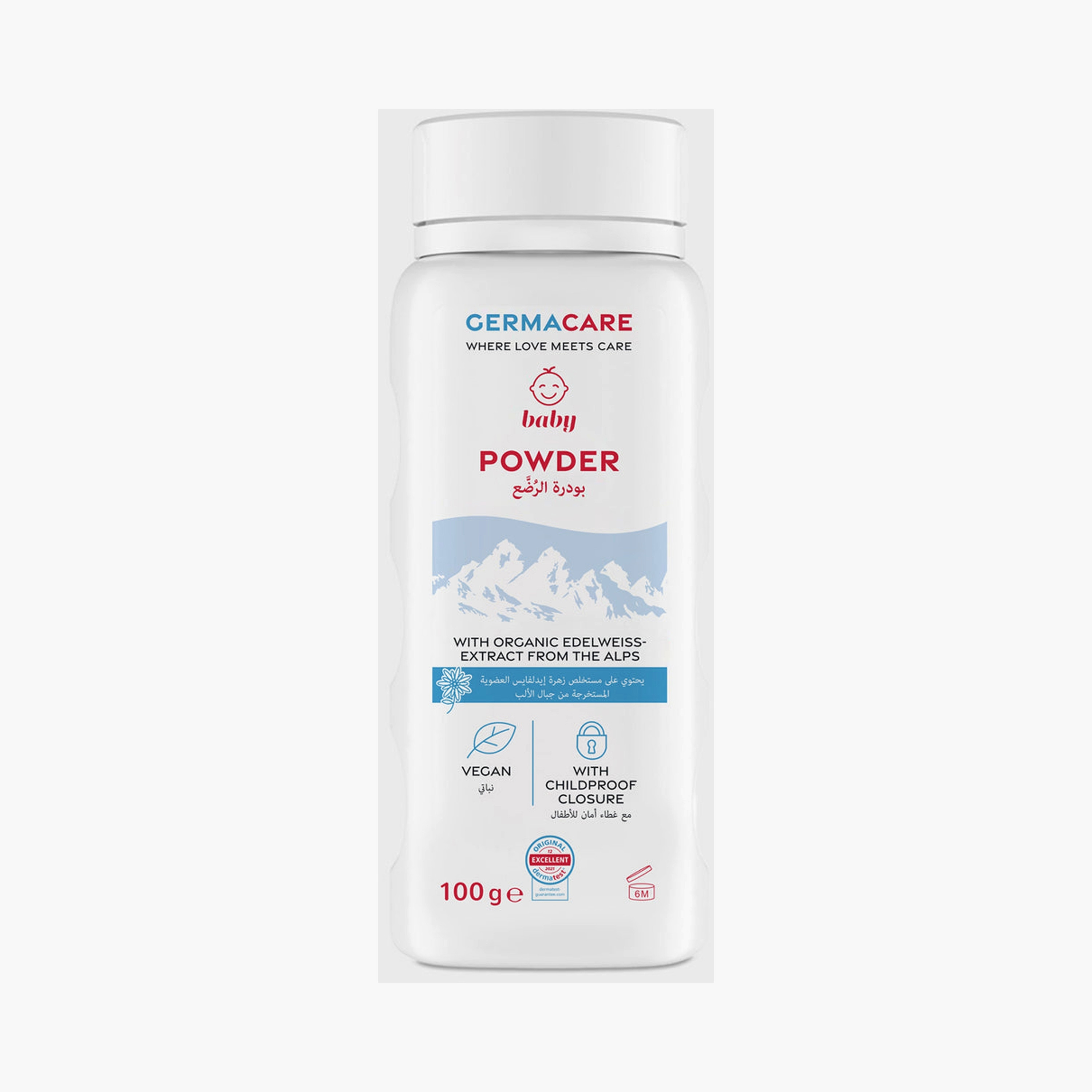 Germacare Baby Powder - 100 g-baby-bathandcare-hairbodyskincare-babypowder-image-1