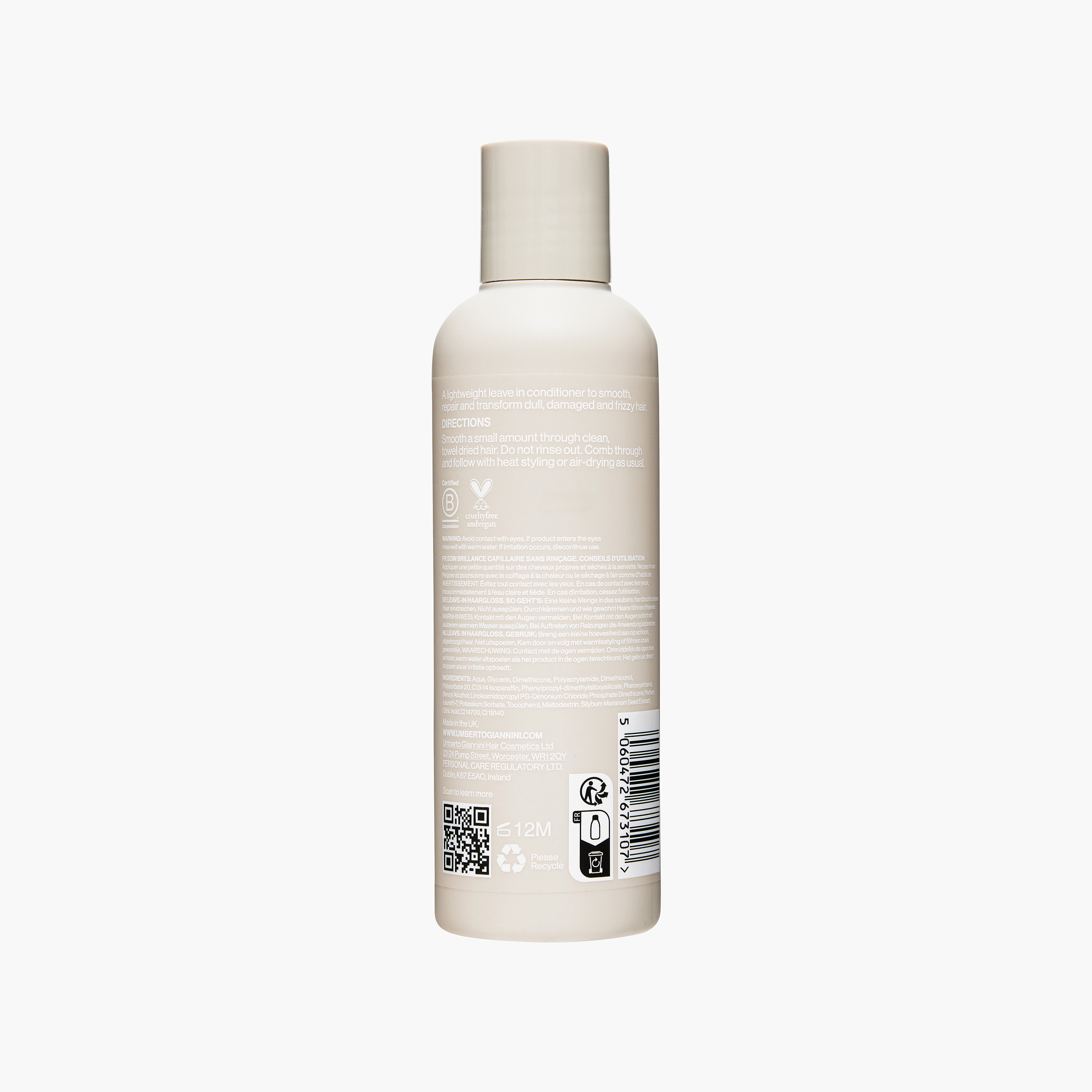 Umberto Giannini Hair Gloss High Shine Smoothing Balm - 180 ml-beautyandpersonalcare-hair-hairstyling-hairgels-image-2