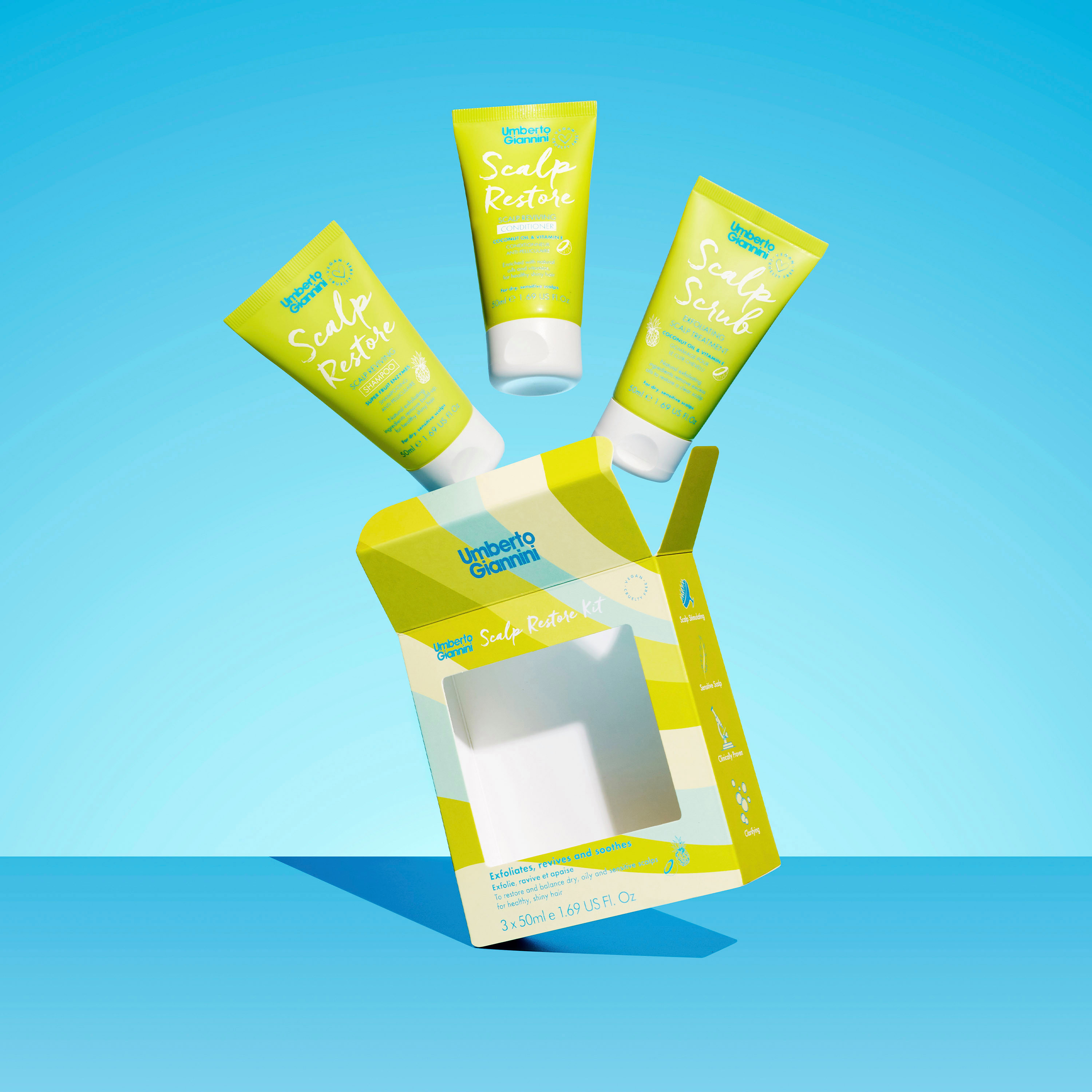 Umberto Giannini 3-Piece Scalp Restore Starter Kit - 50 ml-beautyandpersonalcare-giftsets-image-2