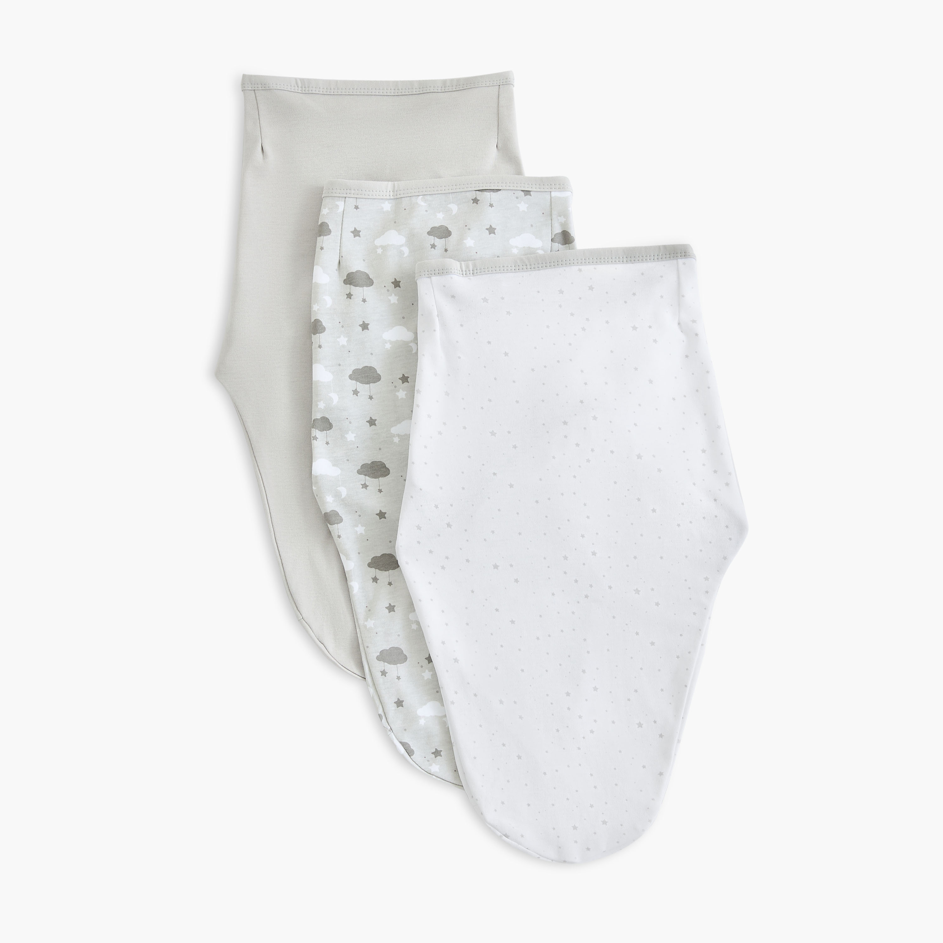 Juniors Ear Applique Swaddle Wrap - Set of 3-baby-nursery-blanketsandswaddles-swaddlesandsleepingbags-image-3