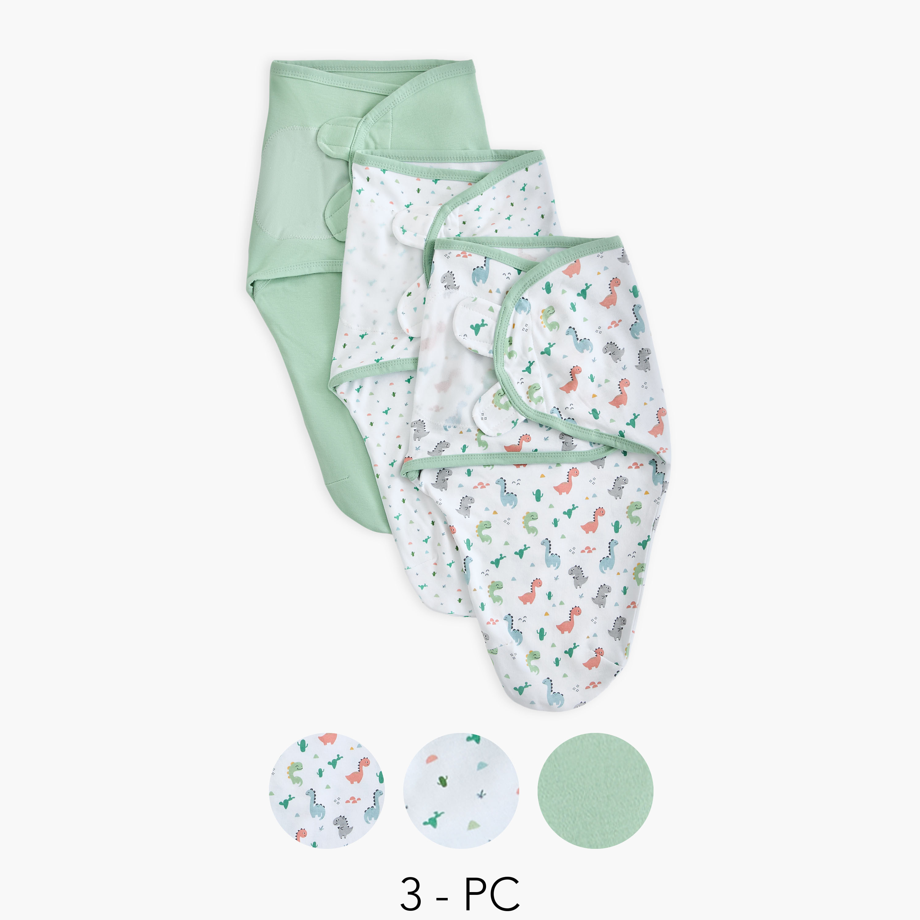 Juniors 3-Piece Assorted Swaddle Wrap-baby-nursery-blanketsandswaddles-swaddlesandsleepingbags-image-1