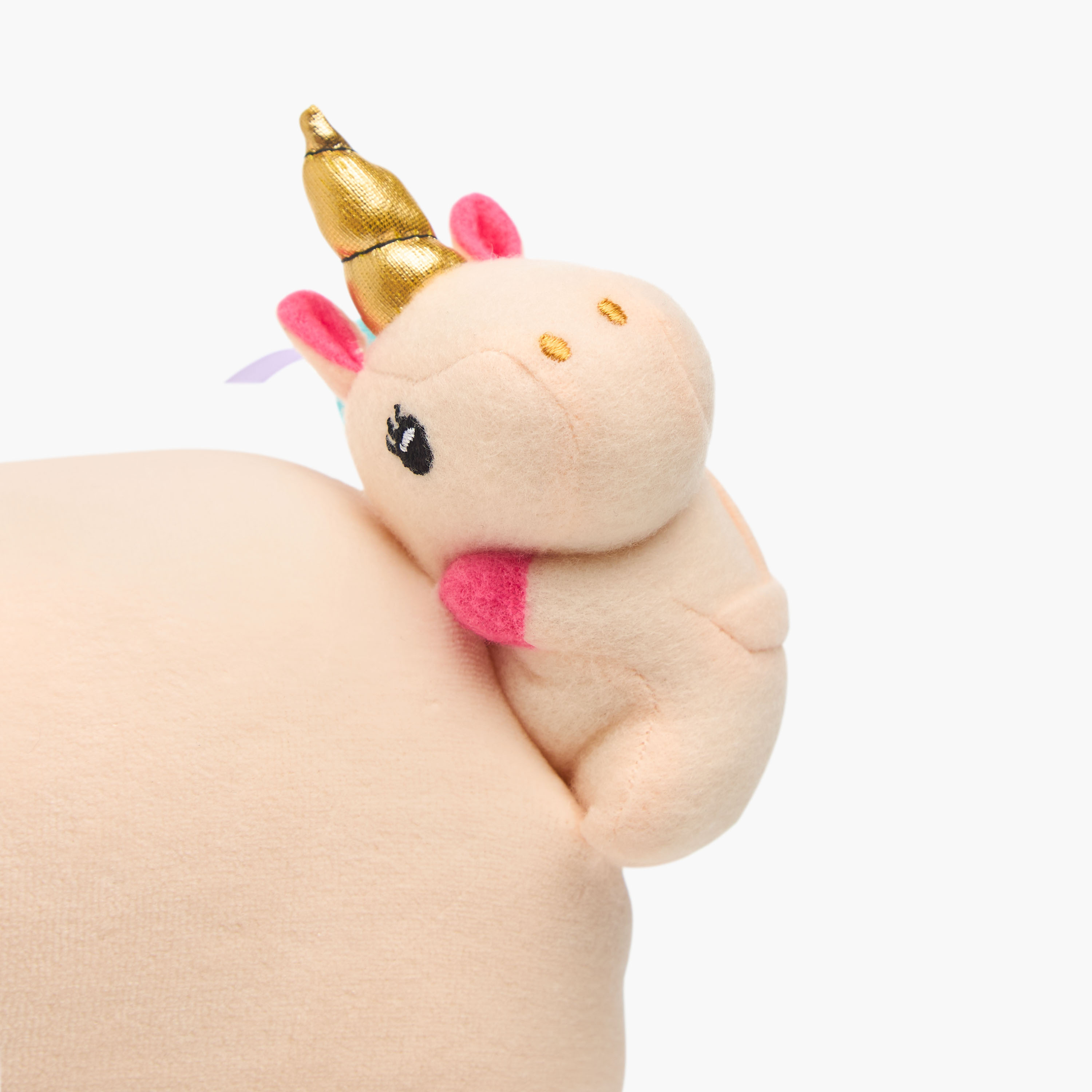 Juniors Unicorn Applique Baby Pillow - 28x19 cm-baby-nursery-babybedding-image-4