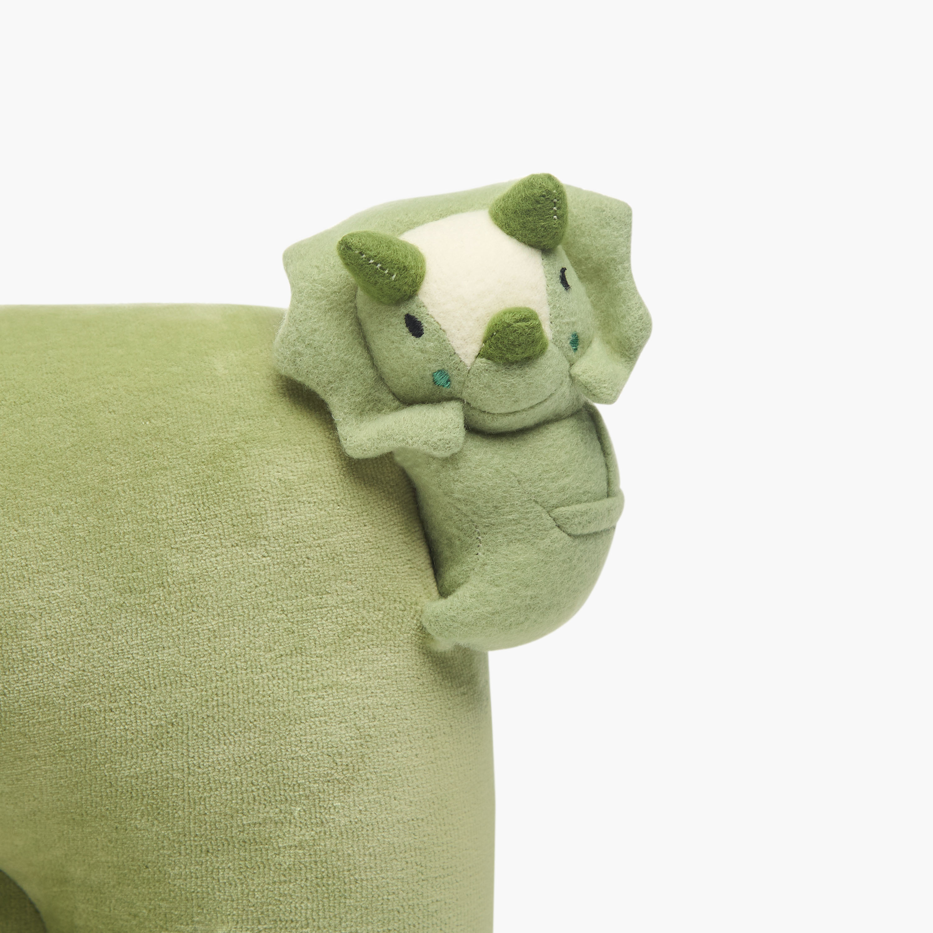 Juniors Dinosaur Applique Baby Pillow - 29x19 cm-baby-nursery-babybedding-image-4