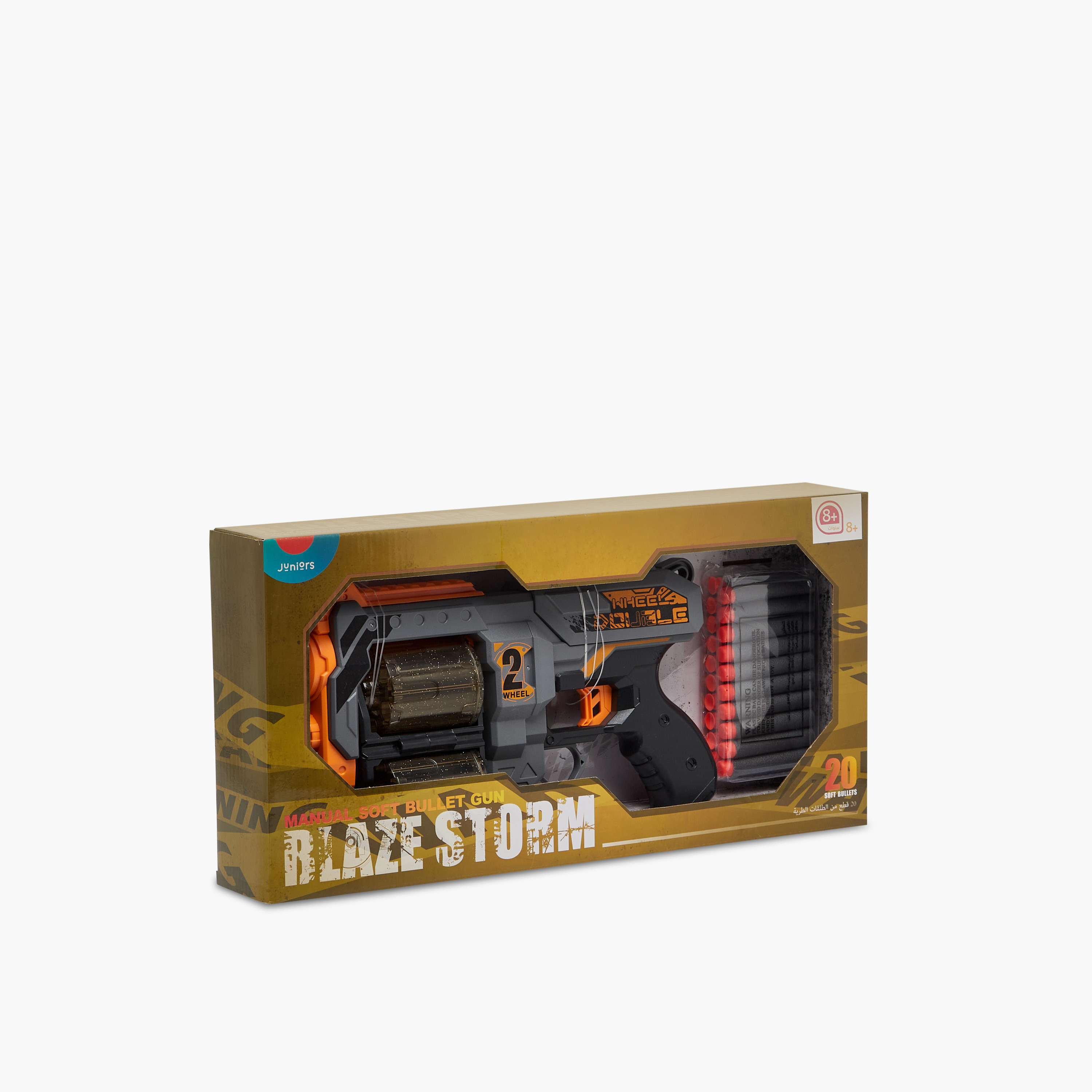 Juniors Blaze Storm Manual Soft Bullet Toy Gun-toys-outdoor-gunsandfoamblasters-image-10