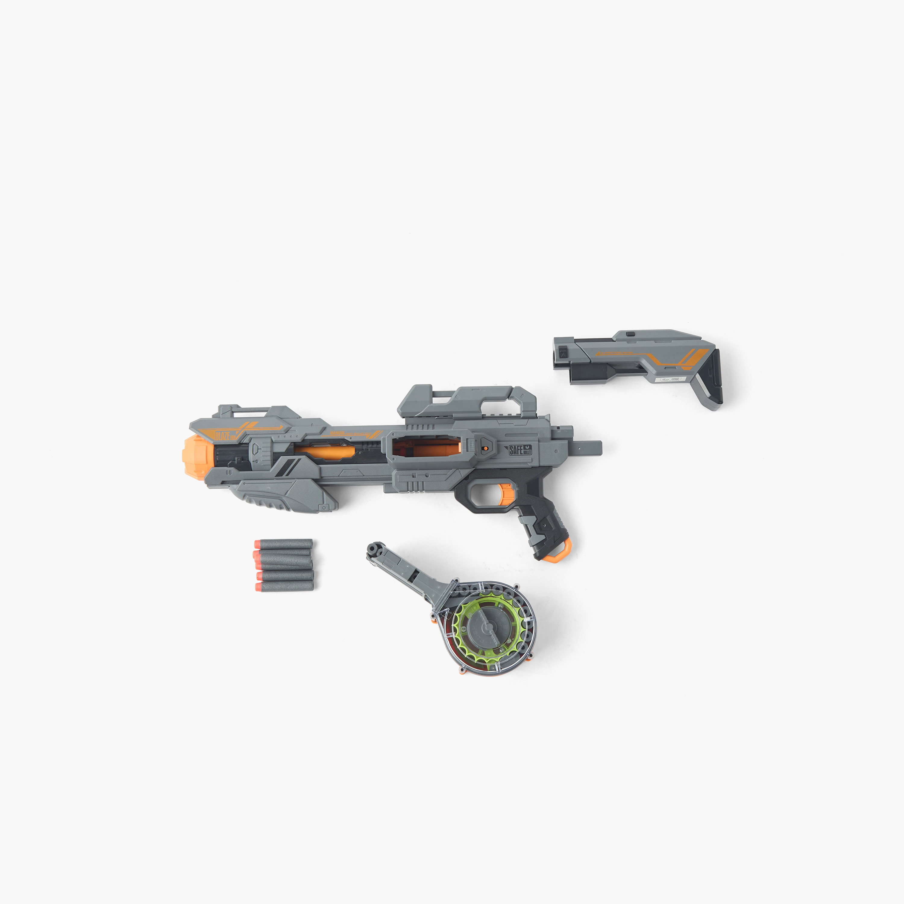 Juniors Blaze Storm Manual Soft Bullet Gun-toys-outdoor-gunsandfoamblasters-image-9