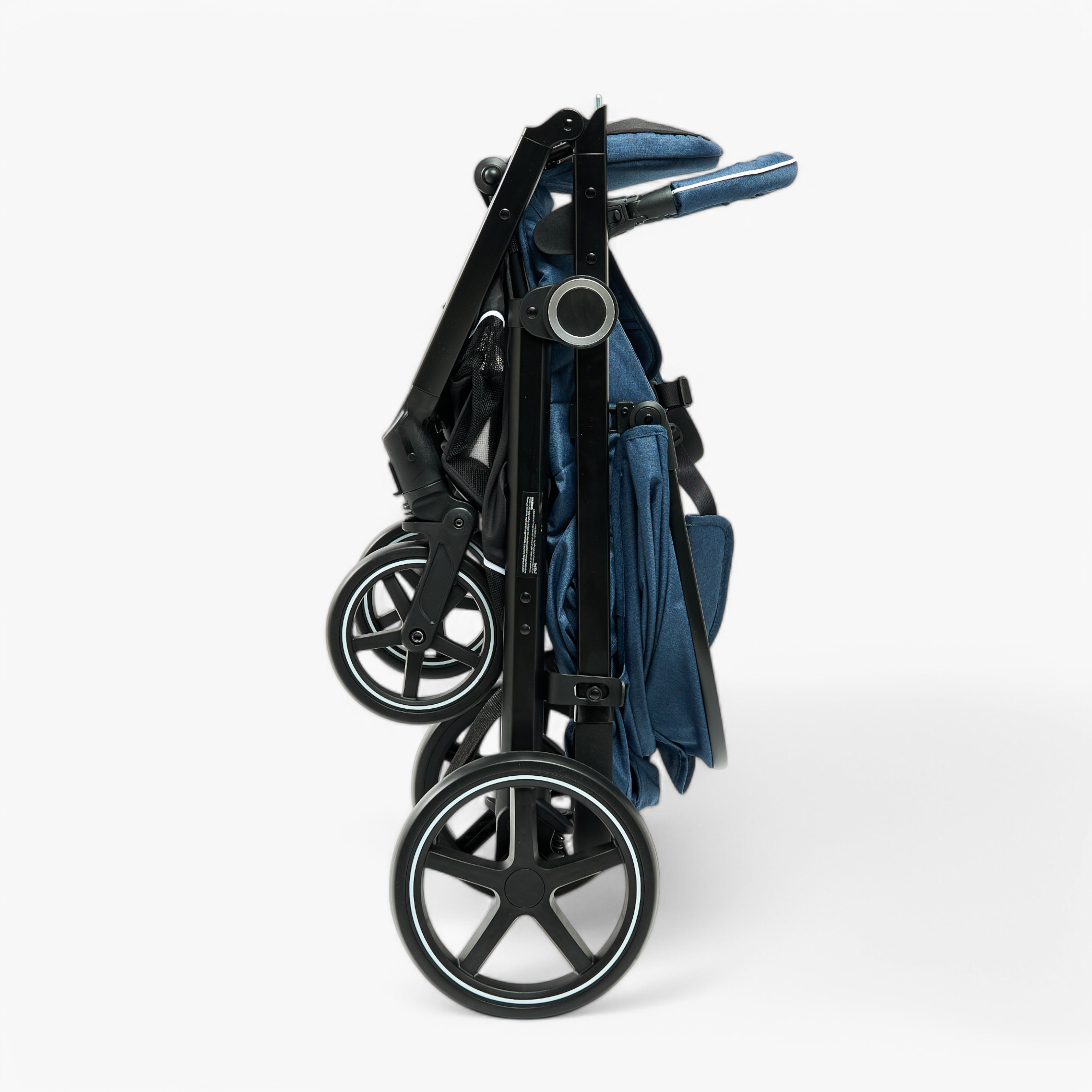 Giggles Larry Full Size Stroller with Push Button Folding System, Metal Frame and Wheel Lock-baby-gear-strollersandprams-strollers-image-11