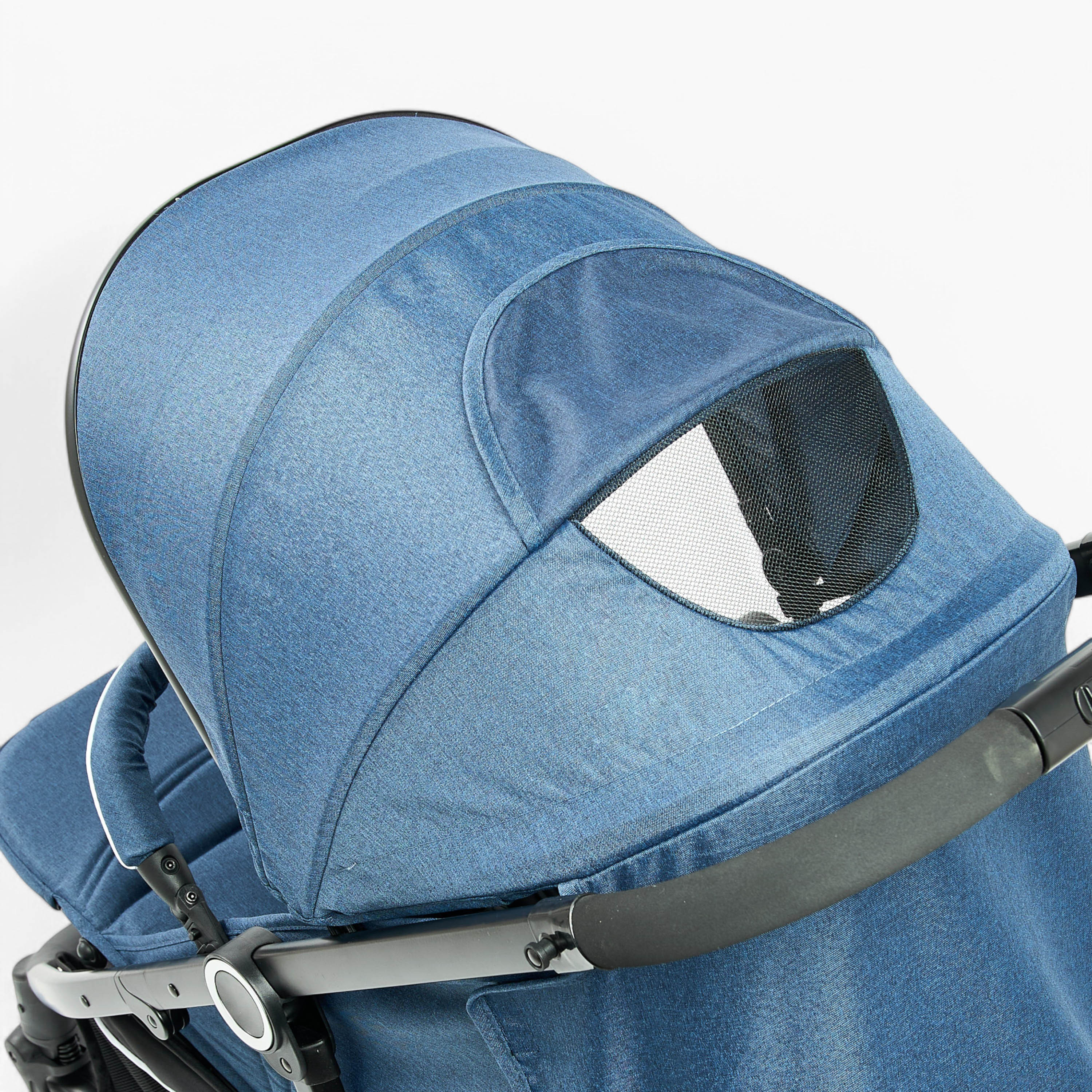 Giggles Larry Full Size Stroller with Push Button Folding System, Metal Frame and Wheel Lock-baby-gear-strollersandprams-strollers-image-6