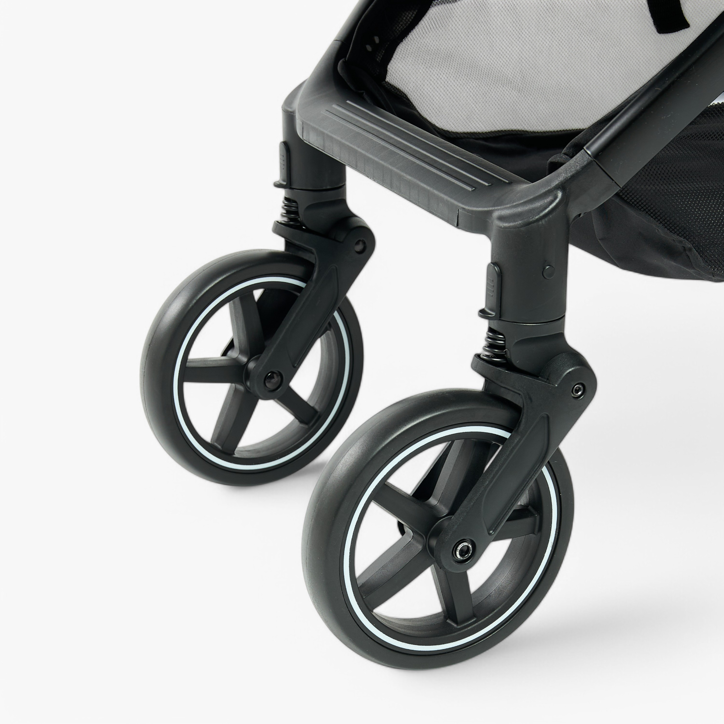 Giggles Larry Full Size Stroller with Push Button Folding System, Metal Frame and Wheel Lock-baby-gear-strollersandprams-strollers-image-7