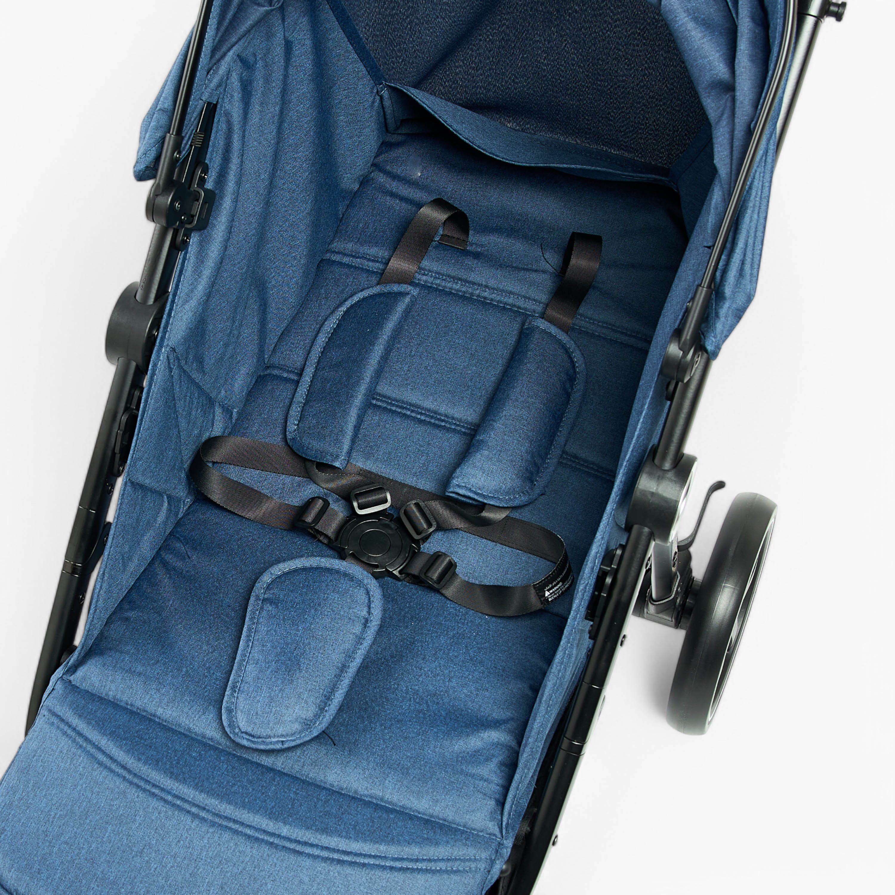 Giggles Larry Full Size Stroller with Push Button Folding System, Metal Frame and Wheel Lock-baby-gear-strollersandprams-strollers-image-9