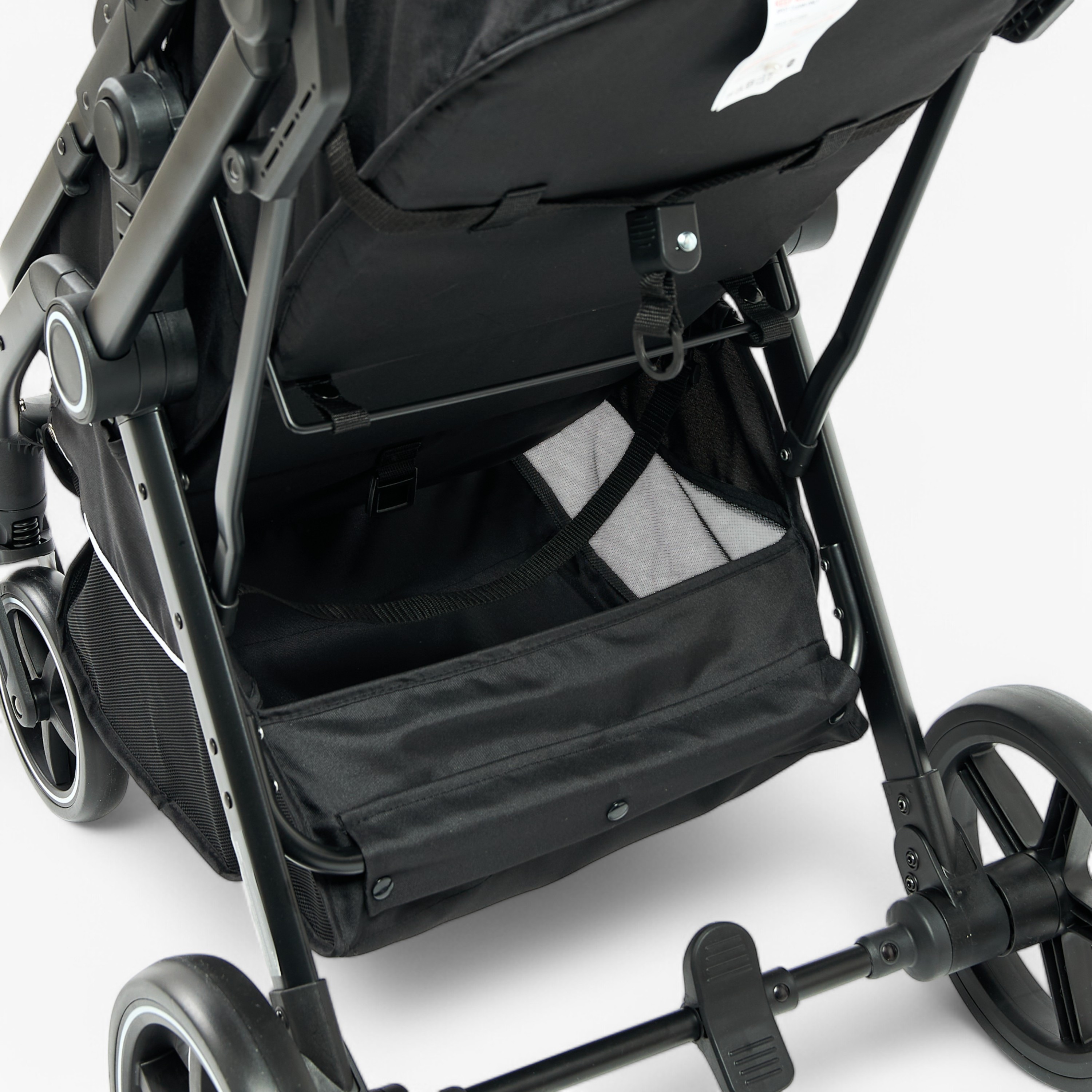 عربة أطفال ماك كاملة الحجم بنظام طي بضغطة زر وإطار ألومنيوم وقفل للعجلات من جيجلز-baby-gear-strollersandprams-strollers-image-16