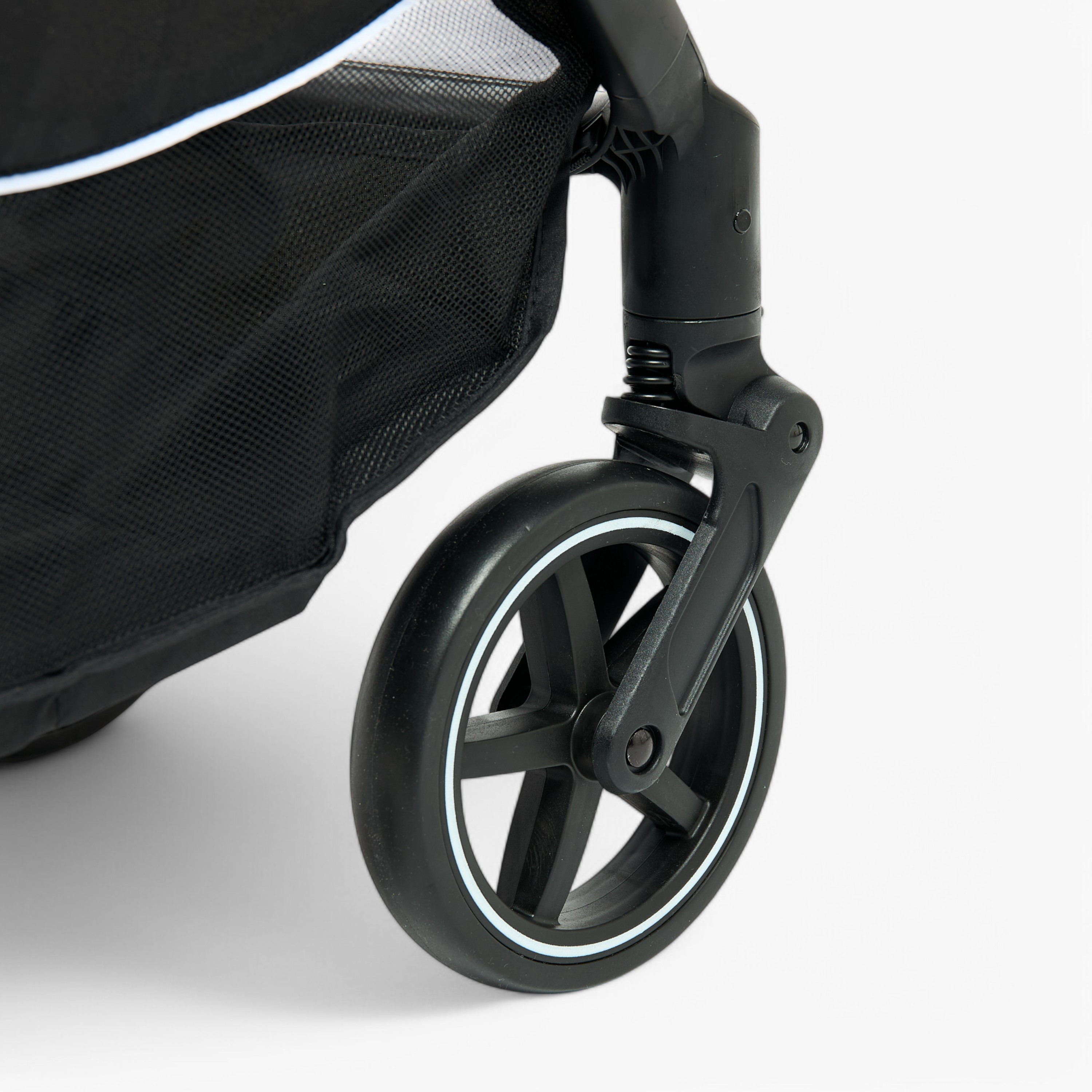 عربة أطفال ماك كاملة الحجم بنظام طي بضغطة زر وإطار ألومنيوم وقفل للعجلات من جيجلز-baby-gear-strollersandprams-strollers-image-4