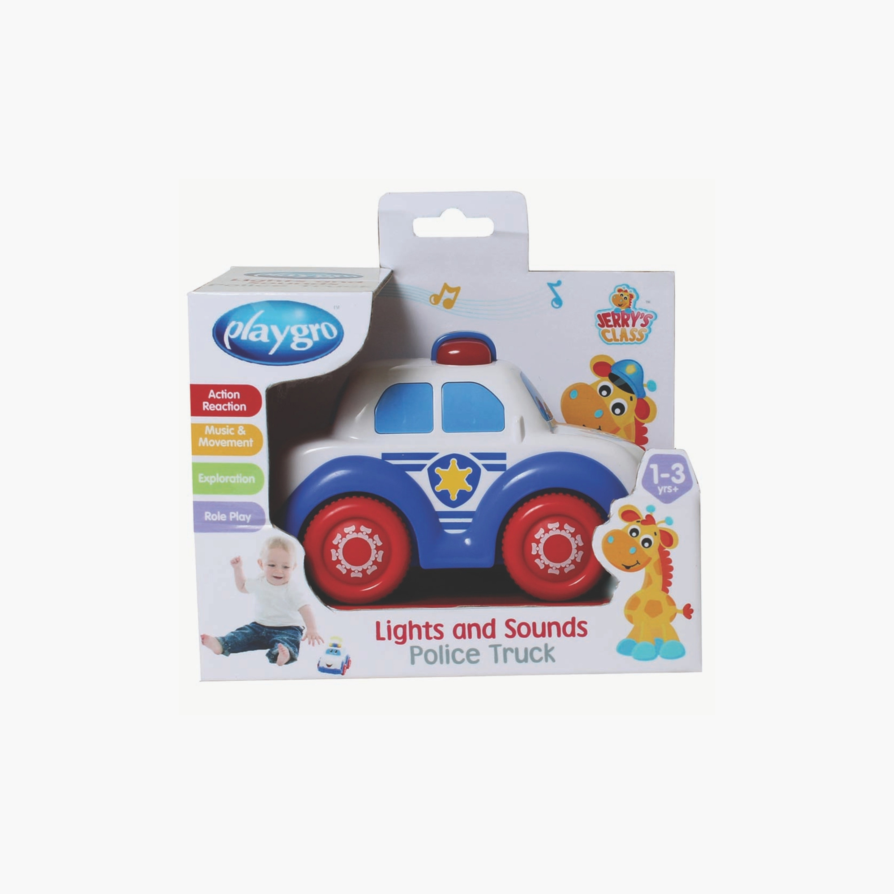 Playgro Lights & Sounds Police Car-toys-playvehicles-utilityvehicles-image-3