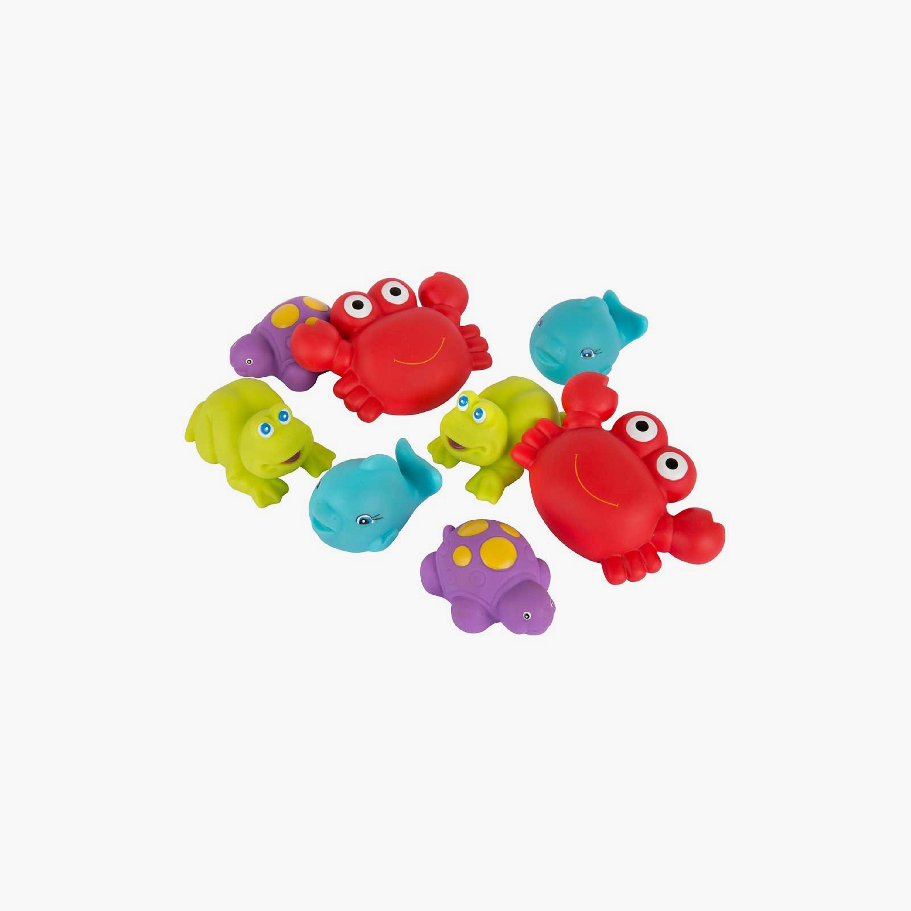 Playgro 8-Piece Floating Sea Friends Bath Toys-toys-babyandtoddlertoys-bathtoys-image-1