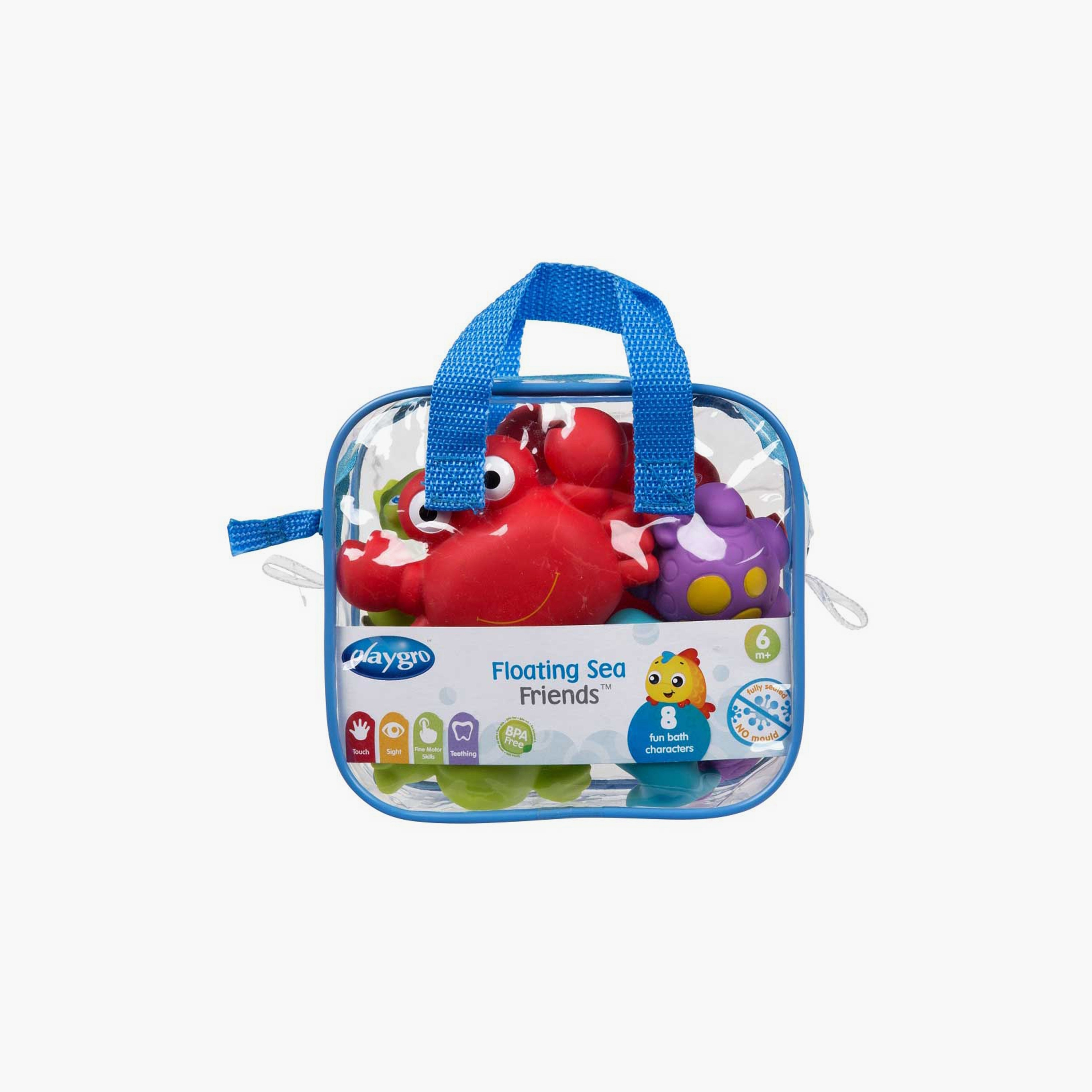 Playgro 8-Piece Floating Sea Friends Bath Toys-toys-babyandtoddlertoys-bathtoys-image-2