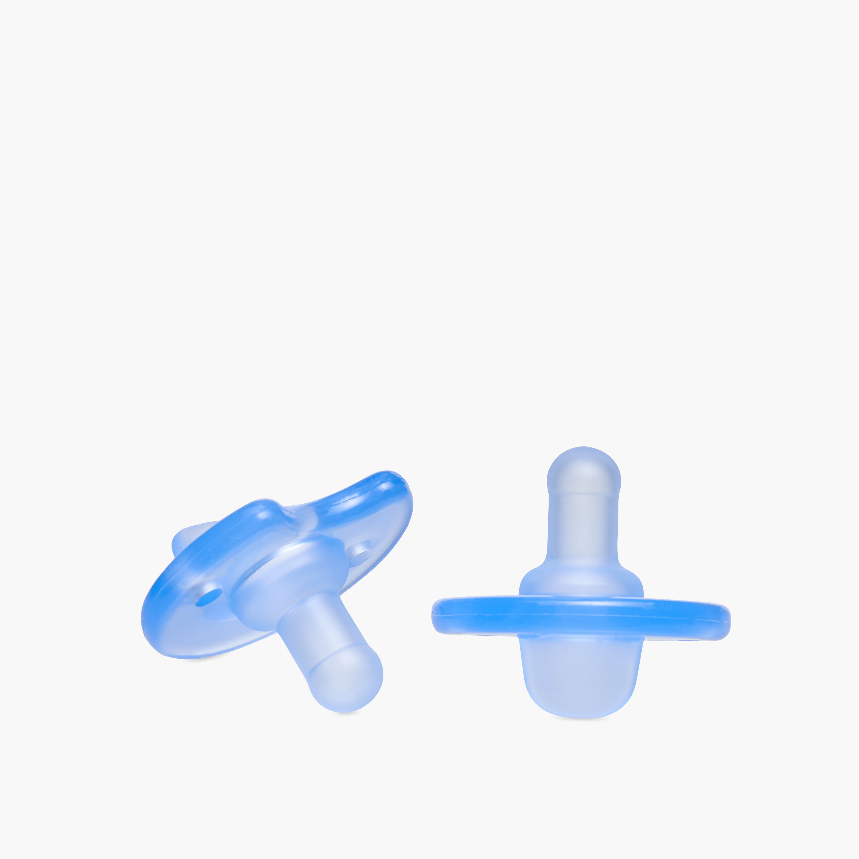 لهايات سيليكون خالية من بيسفينول أ من جونيورز - طقم من قطعتين-baby-feeding-pacifiers-image-4