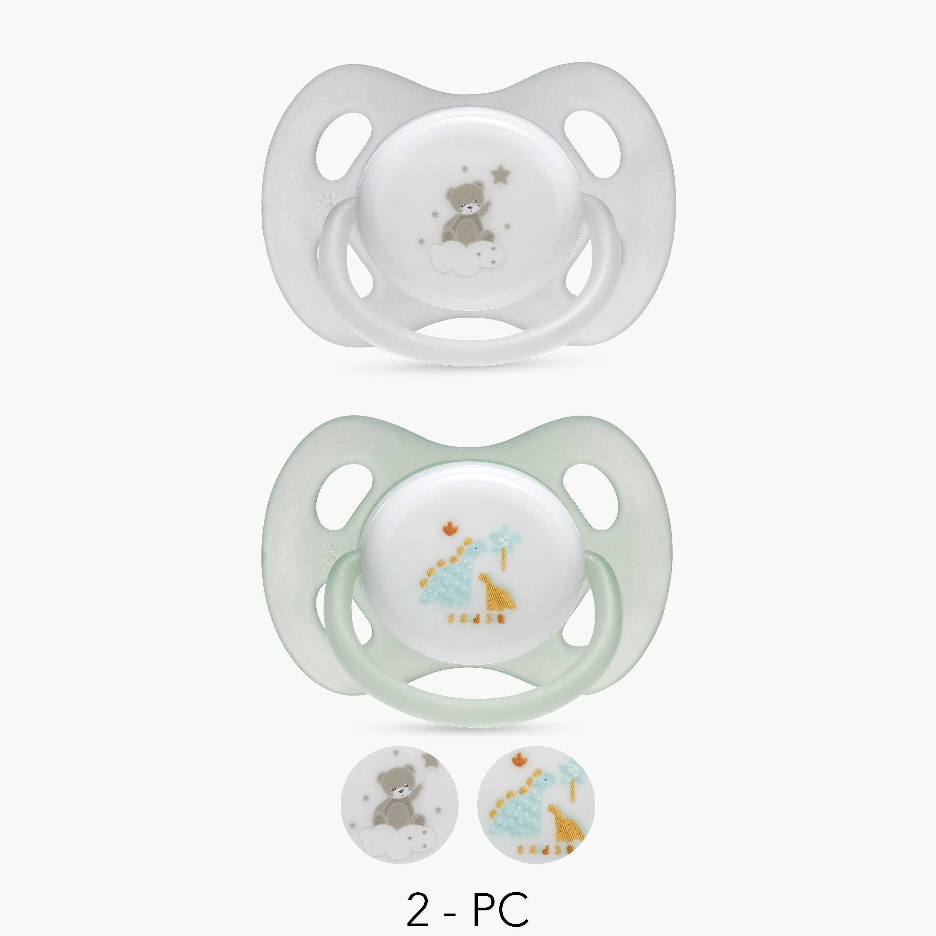 Gloo Silicone Soother with Steriliser Case - Set of 2-baby-feeding-pacifiers-image-1