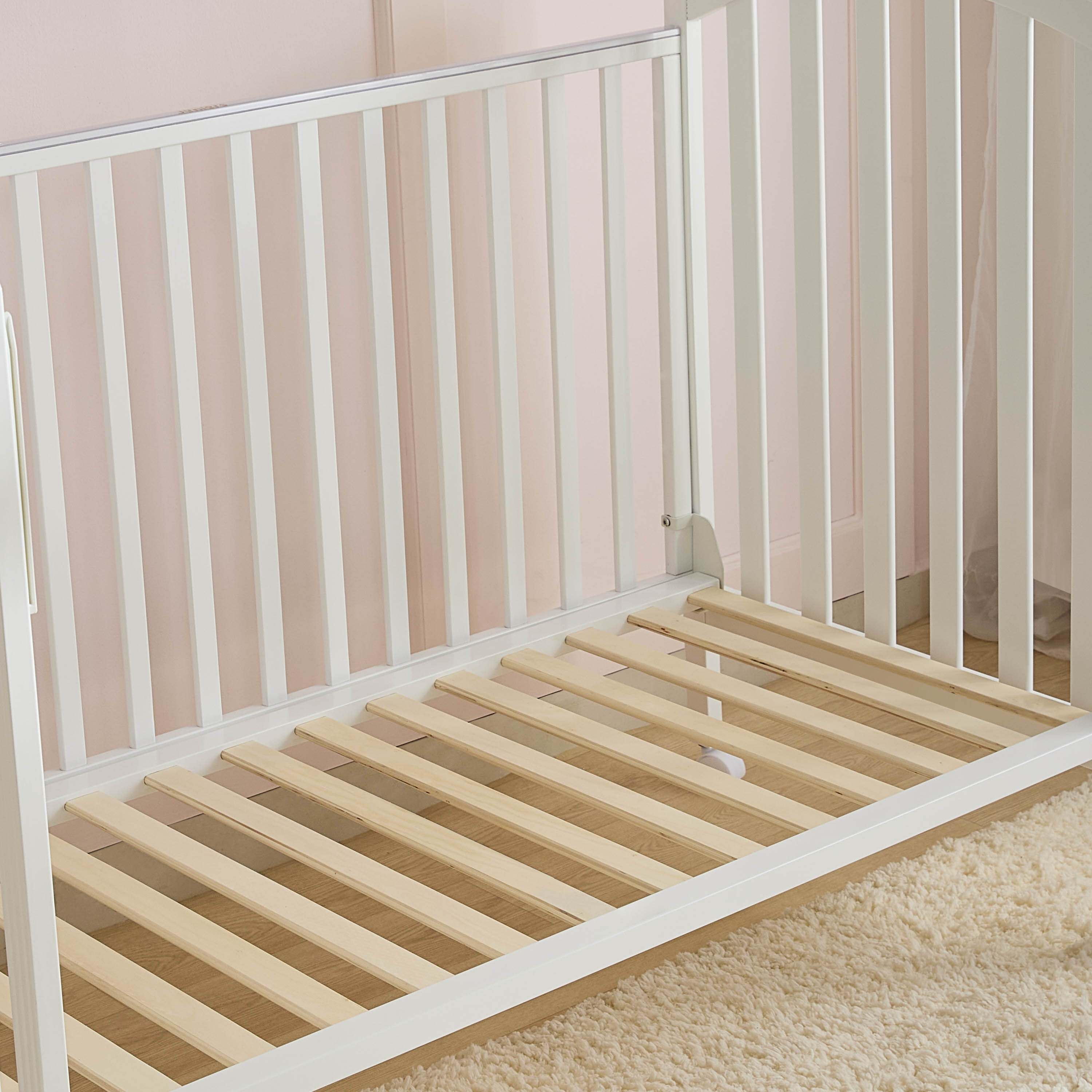 Juniors Capri Crib with Adjustable Height and Side Rails (Up to 3 years)-baby-nursery-furniture-cribsandbeds-babycribs-image-10