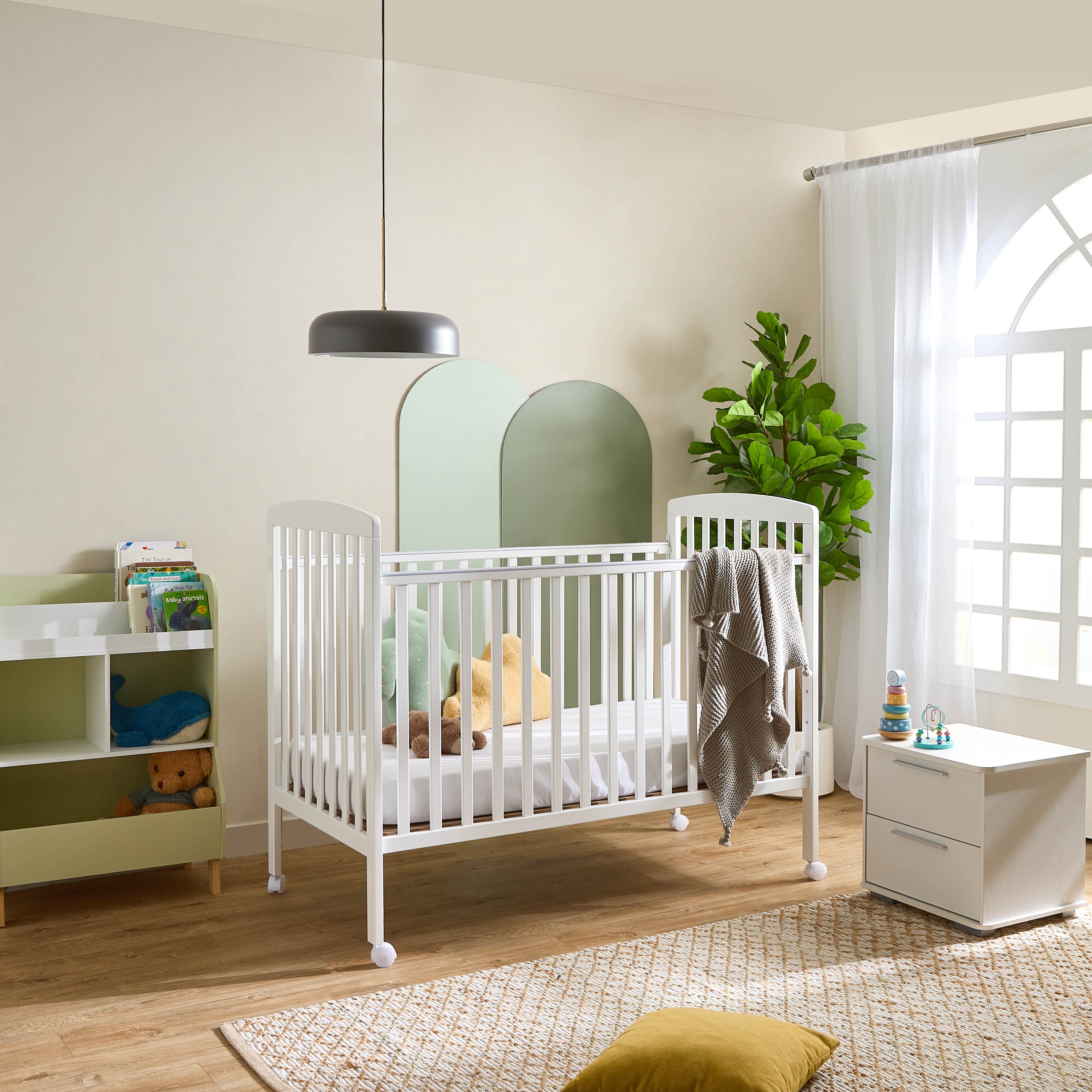 Juniors Casey Crib with Adjustable Side Rails (Up to 3 years)-baby-nursery-furniture-cribsandbeds-babycribs-image-12
