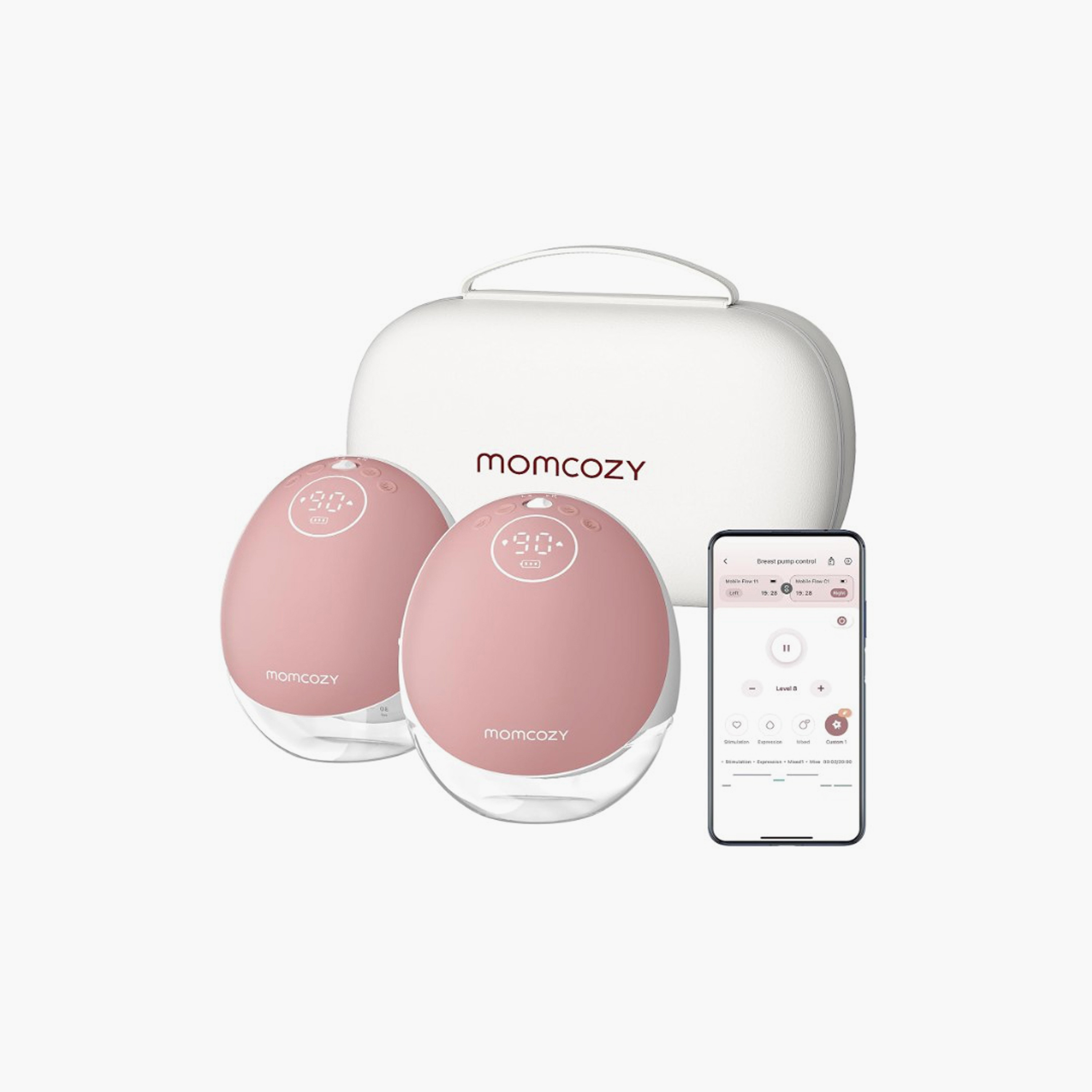 Momcozy M9 Mobile Flow Breast Pump-baby-feeding-breastfeedingandcare-image-1