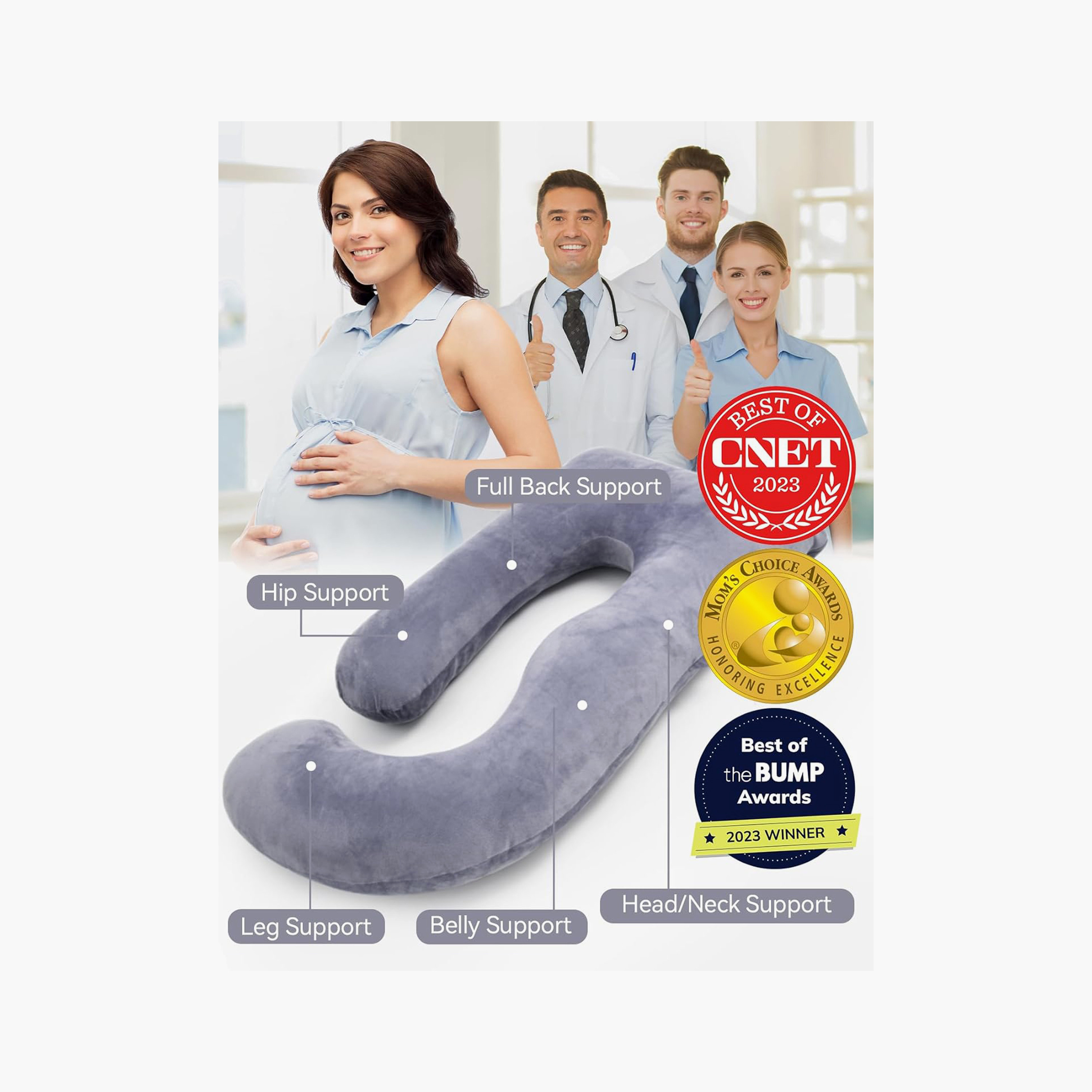 وسادة الحمل على شكل حرف U مع غطاء قابل للإزالة من مومكوزي-CP_Promo_Code_Excluded-image-2
