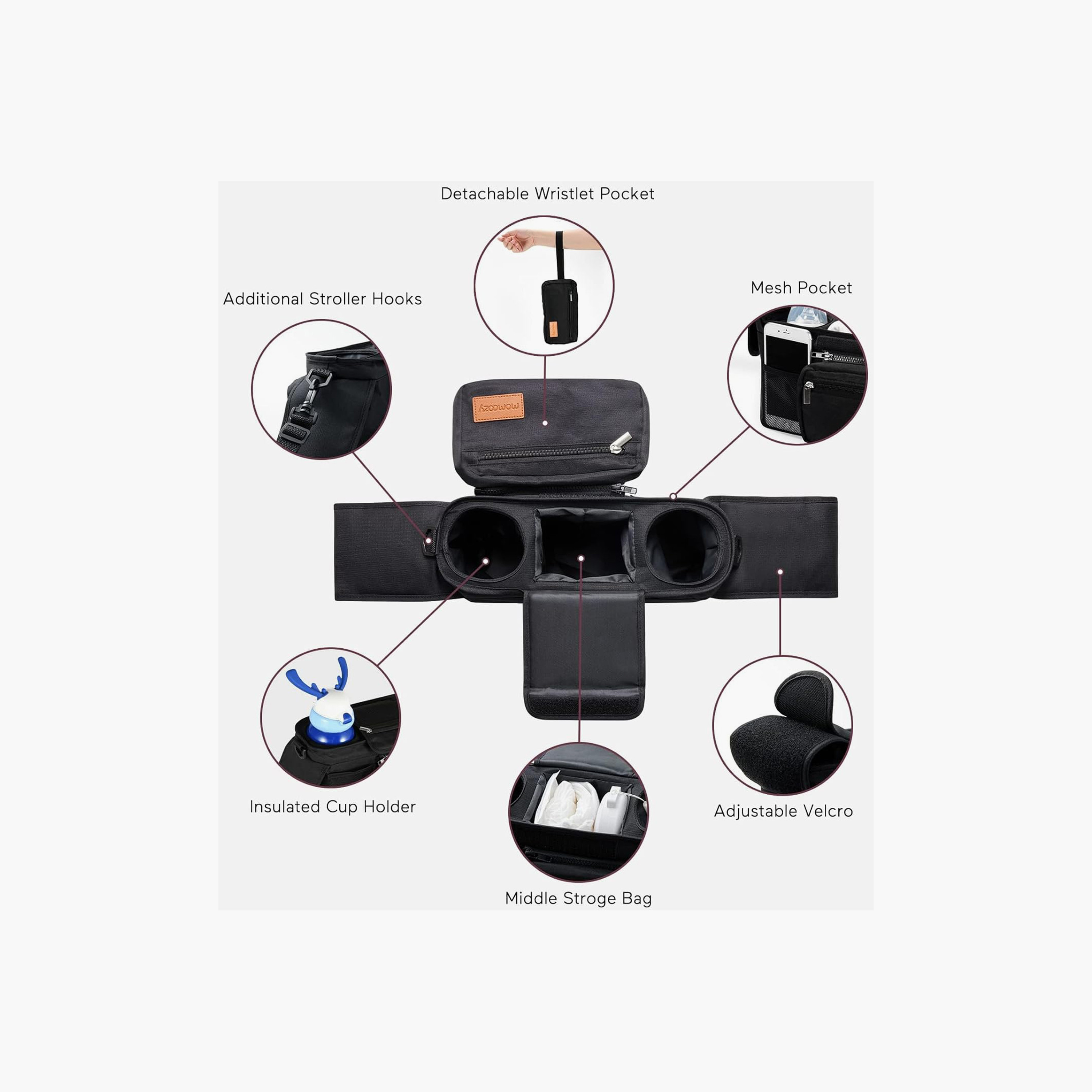 Momcozy Universal Stroller Organizer-CP_Promo_Code_Excluded-image-3