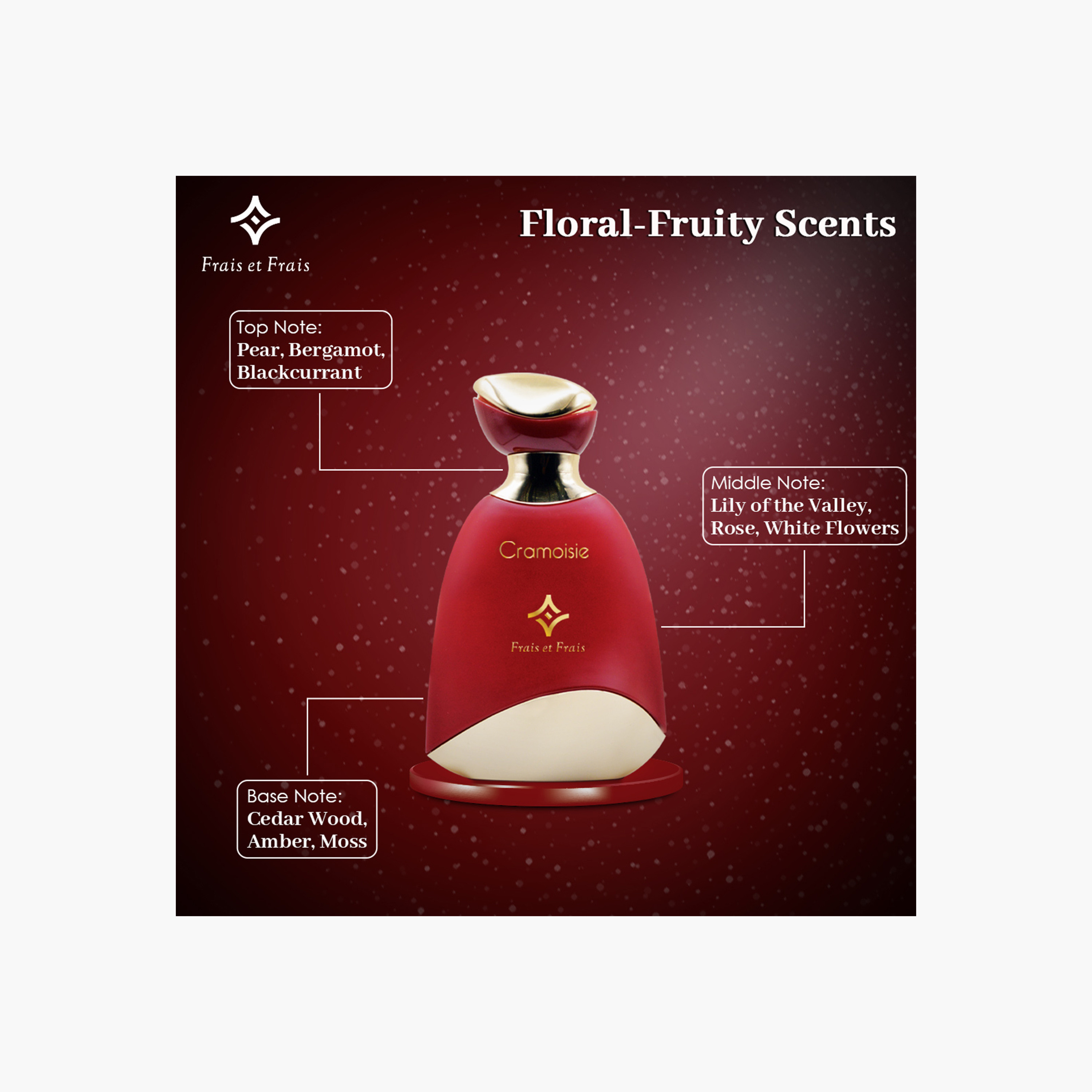 Frais Et Frais Cramoisie Eau de Parfum for Women - 100 ml-beautyandpersonalcare-fragrance-women-image-4