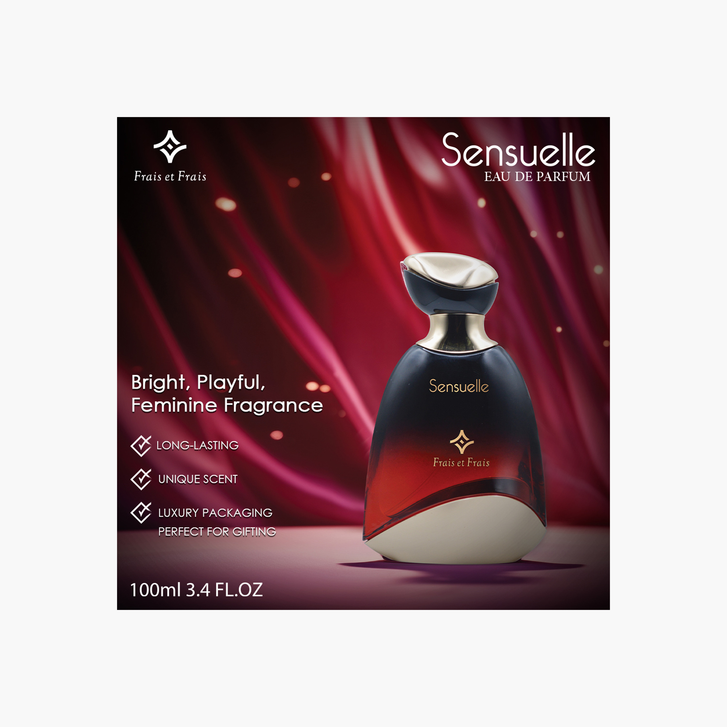 Frais Et Frais Sensuelle Eau de Parfum for Men - 100 ml-beautyandpersonalcare-fragrance-men-image-2