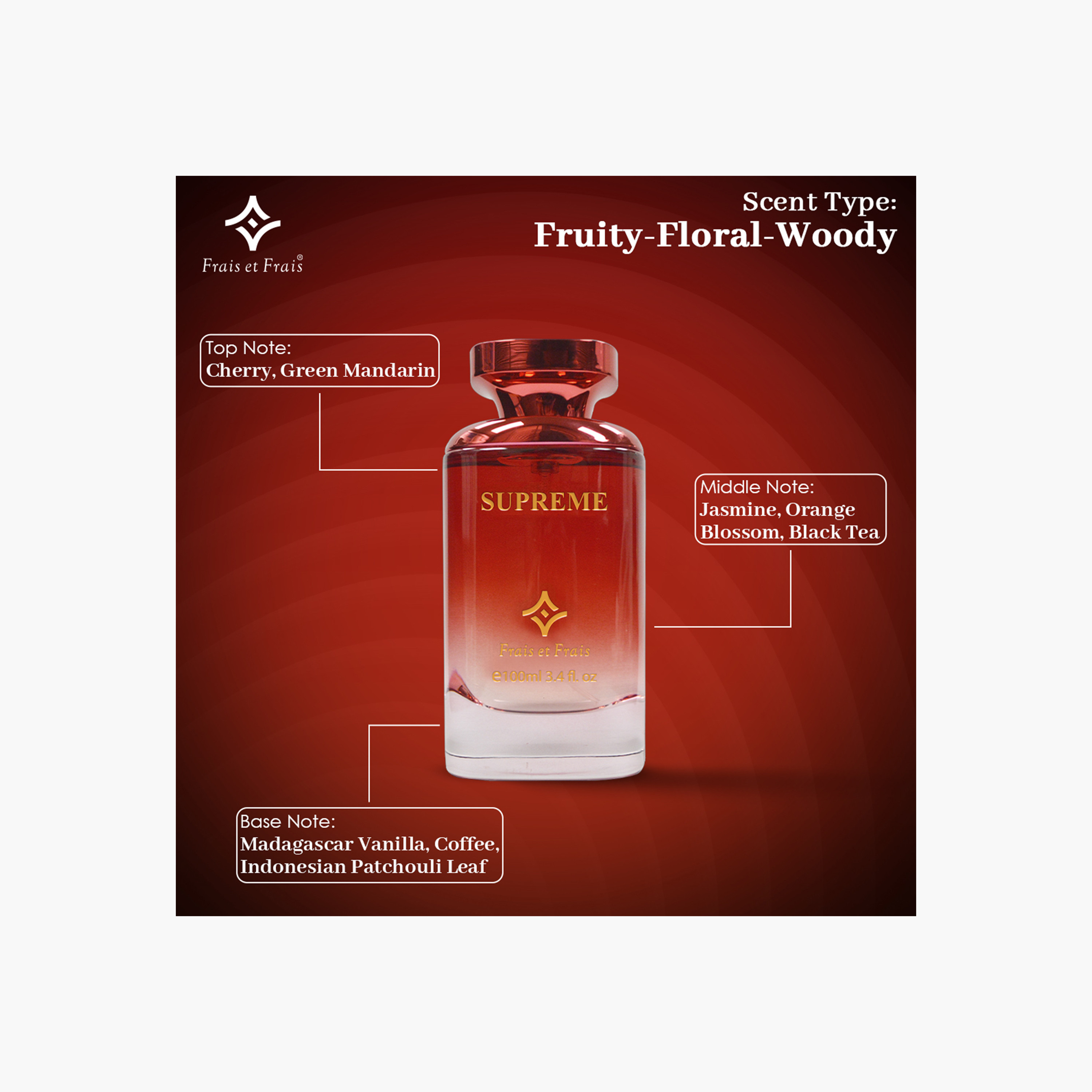 Frais Et Frais Supreme Eau de Parfum for Women - 100 ml-beautyandpersonalcare-fragrance-women-image-3