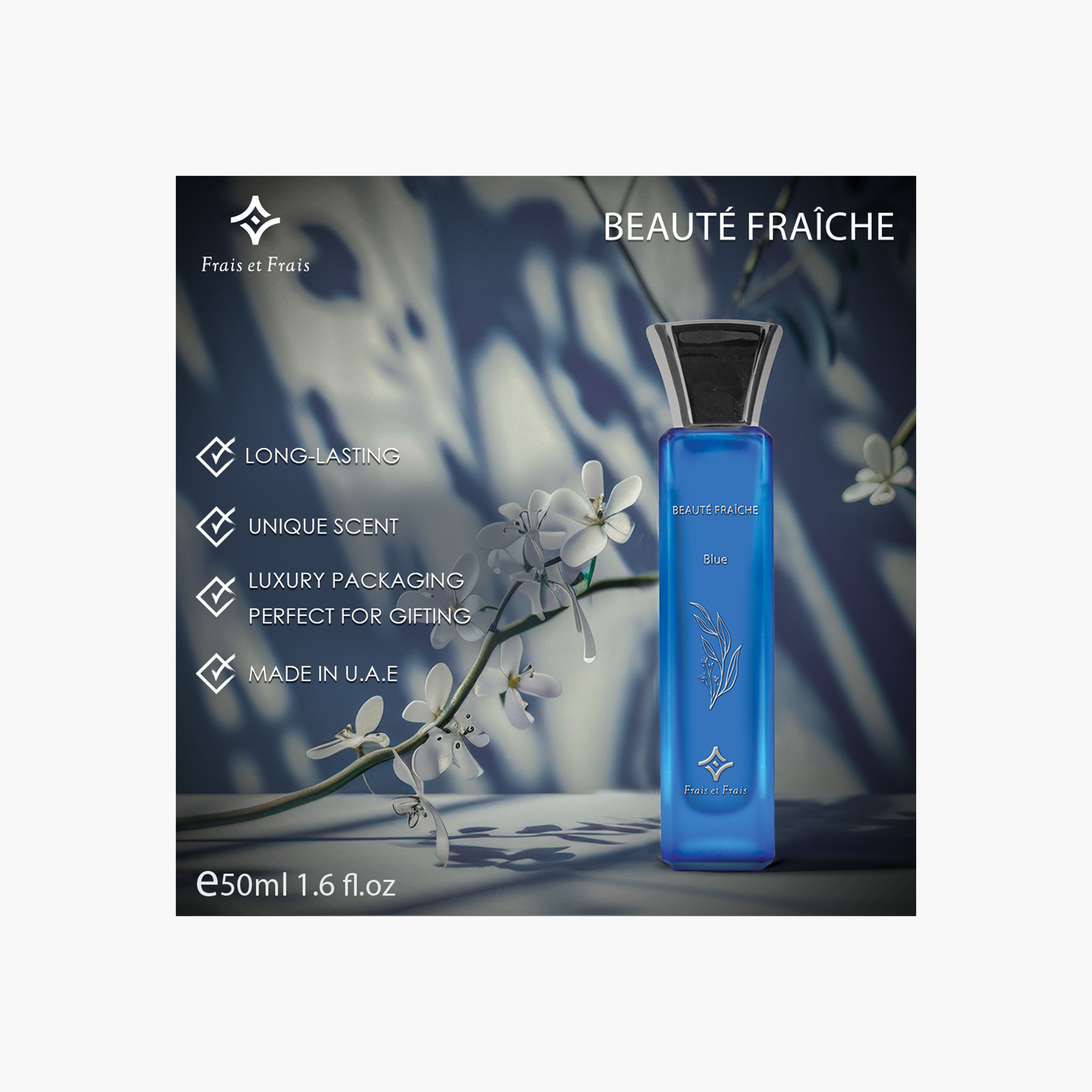 Frais Et Frais Beaute Fraiche Blue Eau de Parfum - 50 ml-beautyandpersonalcare-fragrance-unisex-image-3