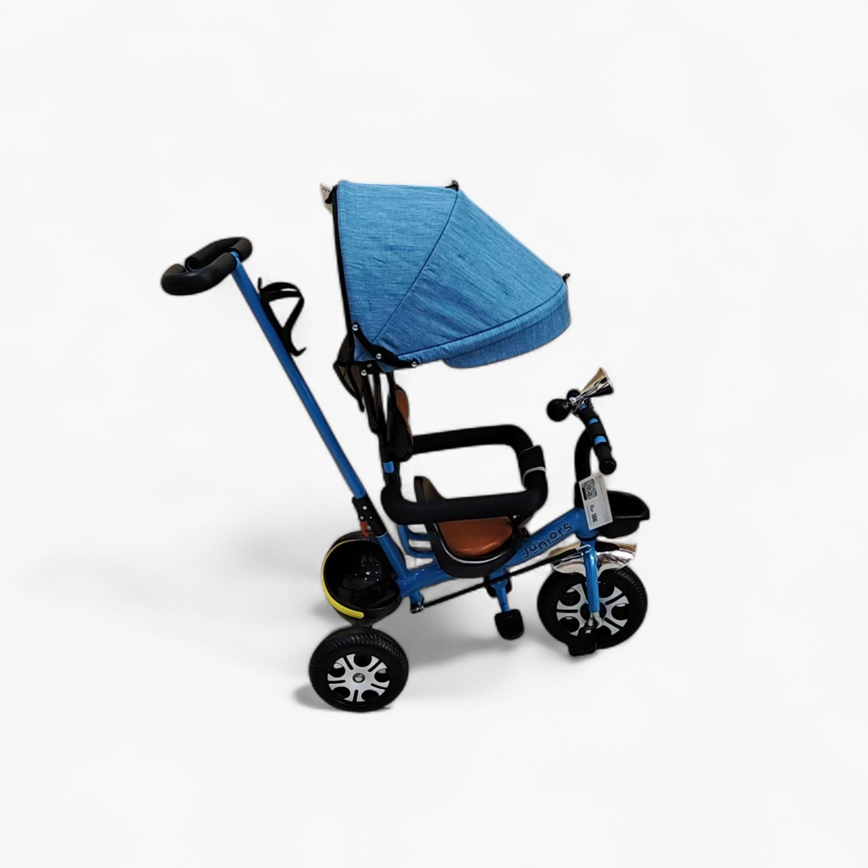 Juniors Tricycle with Handlebar and Canopy-toys-outdoor-bikesandrideons-trikes-image-1