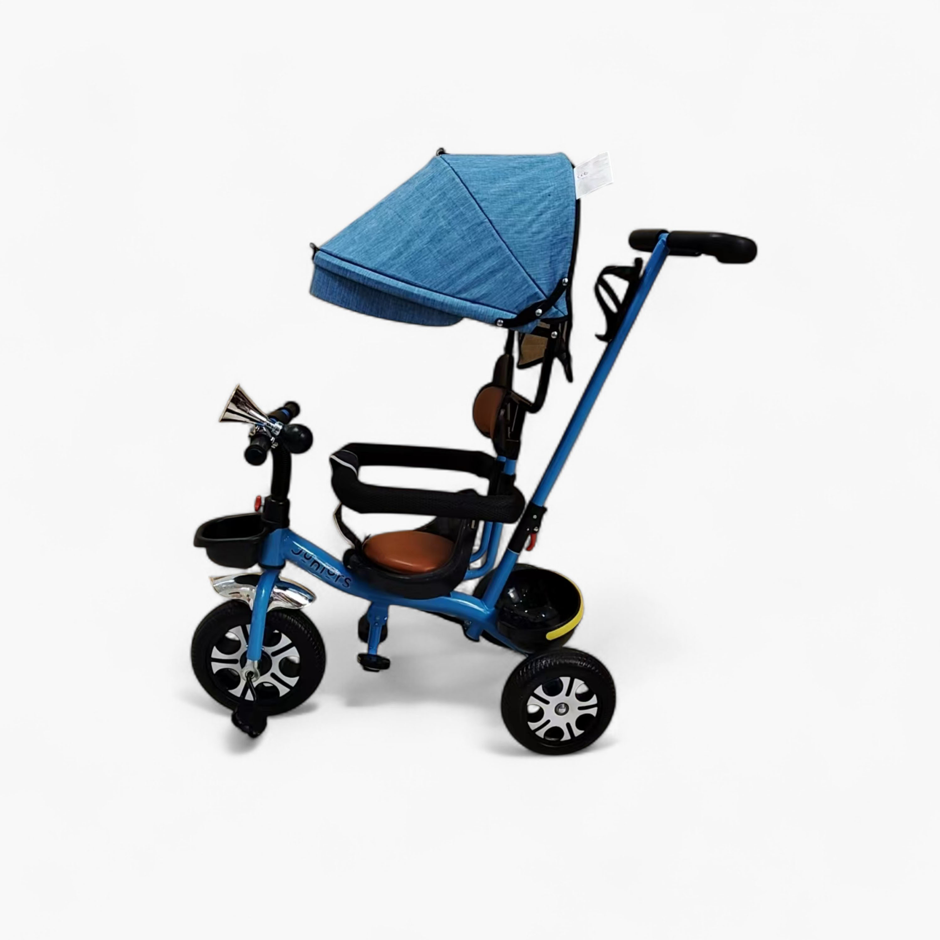 Juniors Tricycle with Handlebar and Canopy-toys-outdoor-bikesandrideons-trikes-image-3
