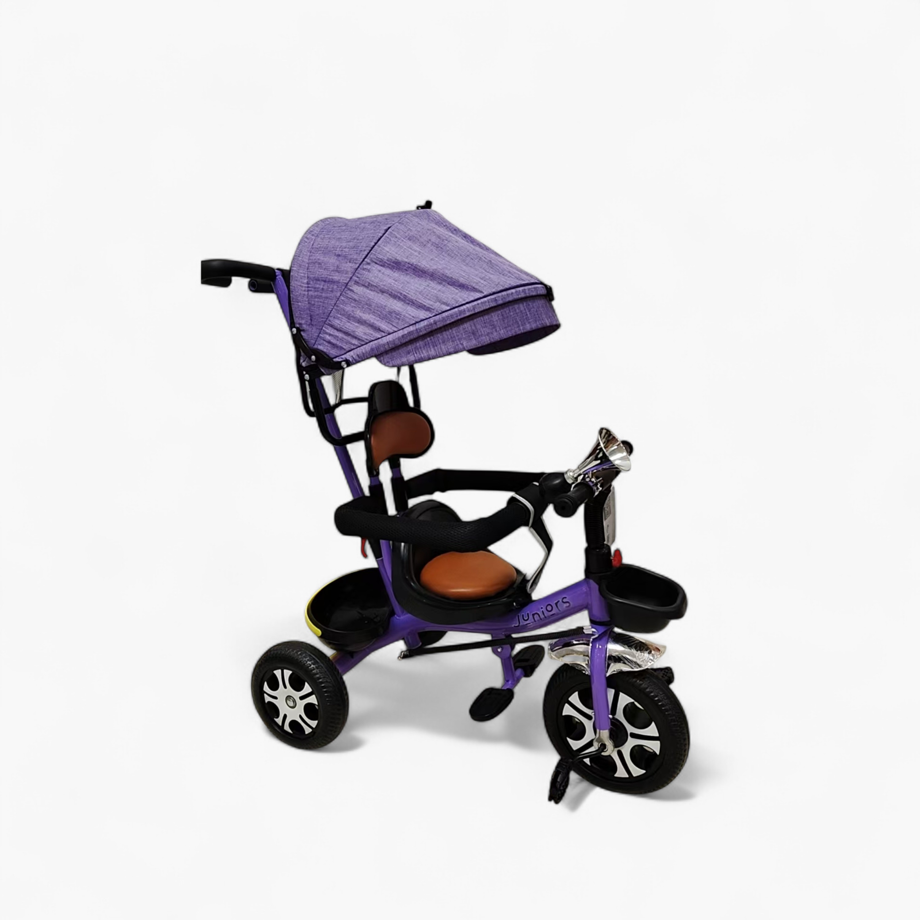 Juniors Tricycle with Handlebar and Canopy-toys-outdoor-bikesandrideons-trikes-image-3
