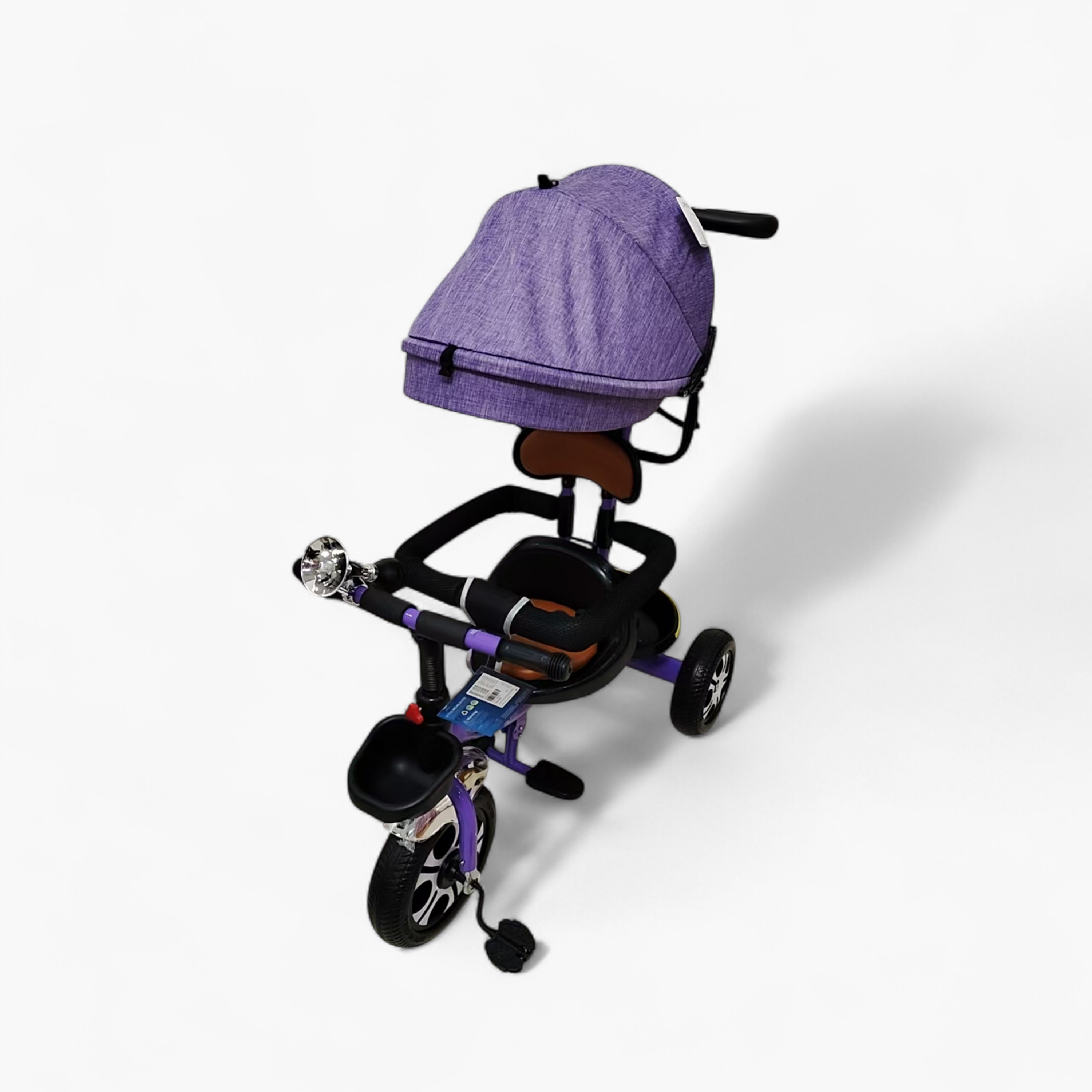 Juniors Tricycle with Handlebar and Canopy-toys-outdoor-bikesandrideons-trikes-image-5