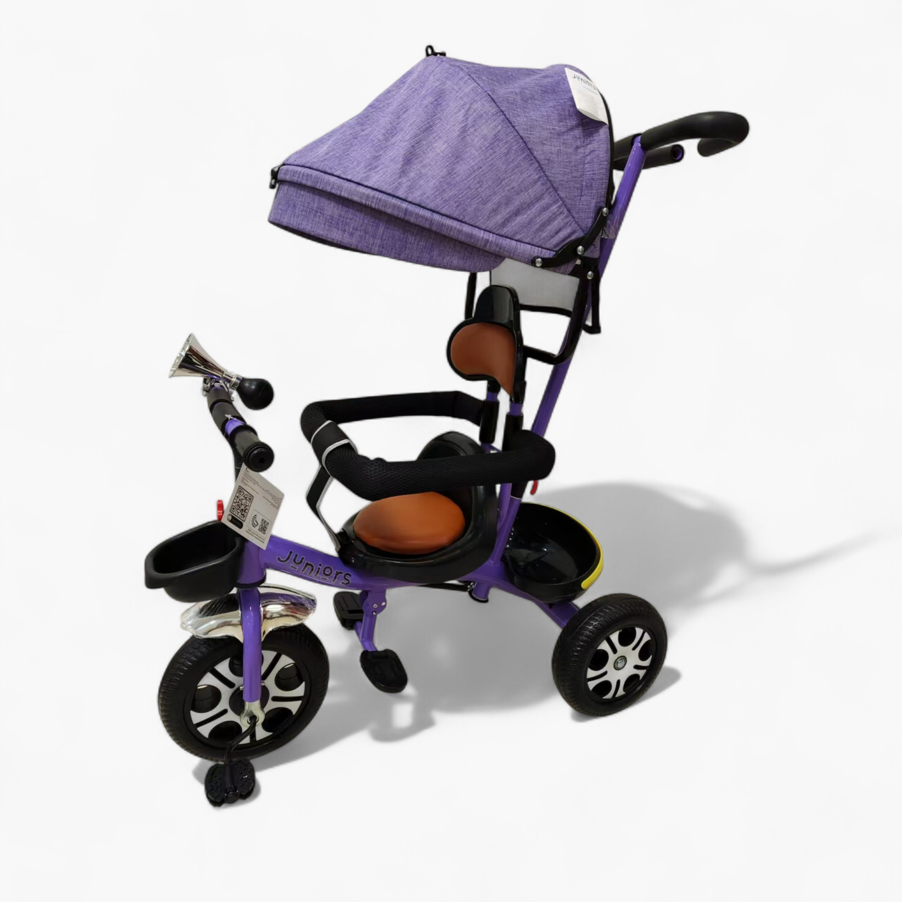 Juniors Tricycle with Handlebar and Canopy-toys-outdoor-bikesandrideons-trikes-image-6