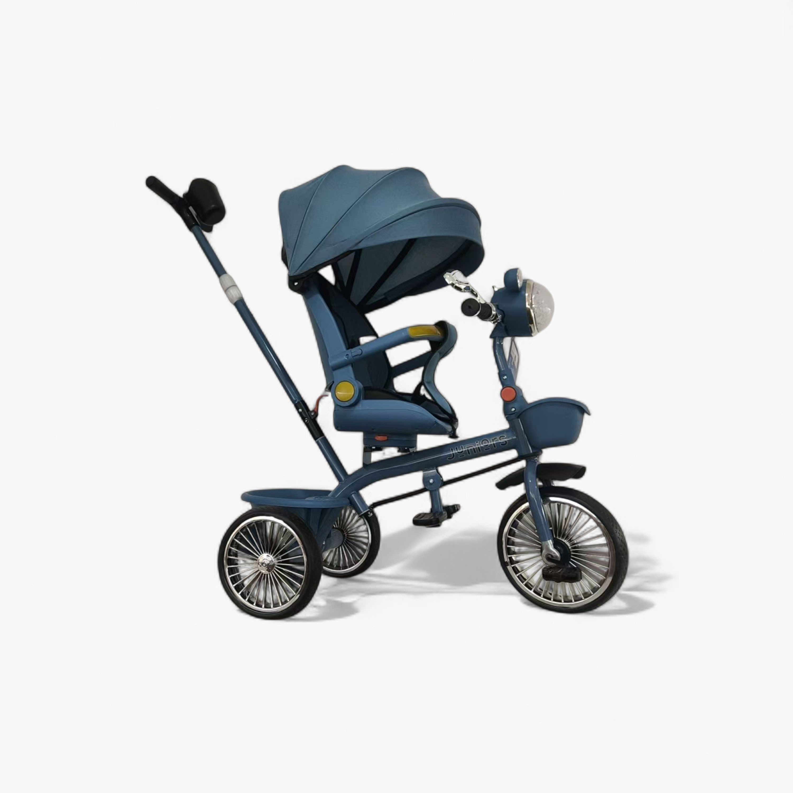 Juniors Tricycle with Handlebar and Canopy-toys-outdoor-bikesandrideons-trikes-image-1