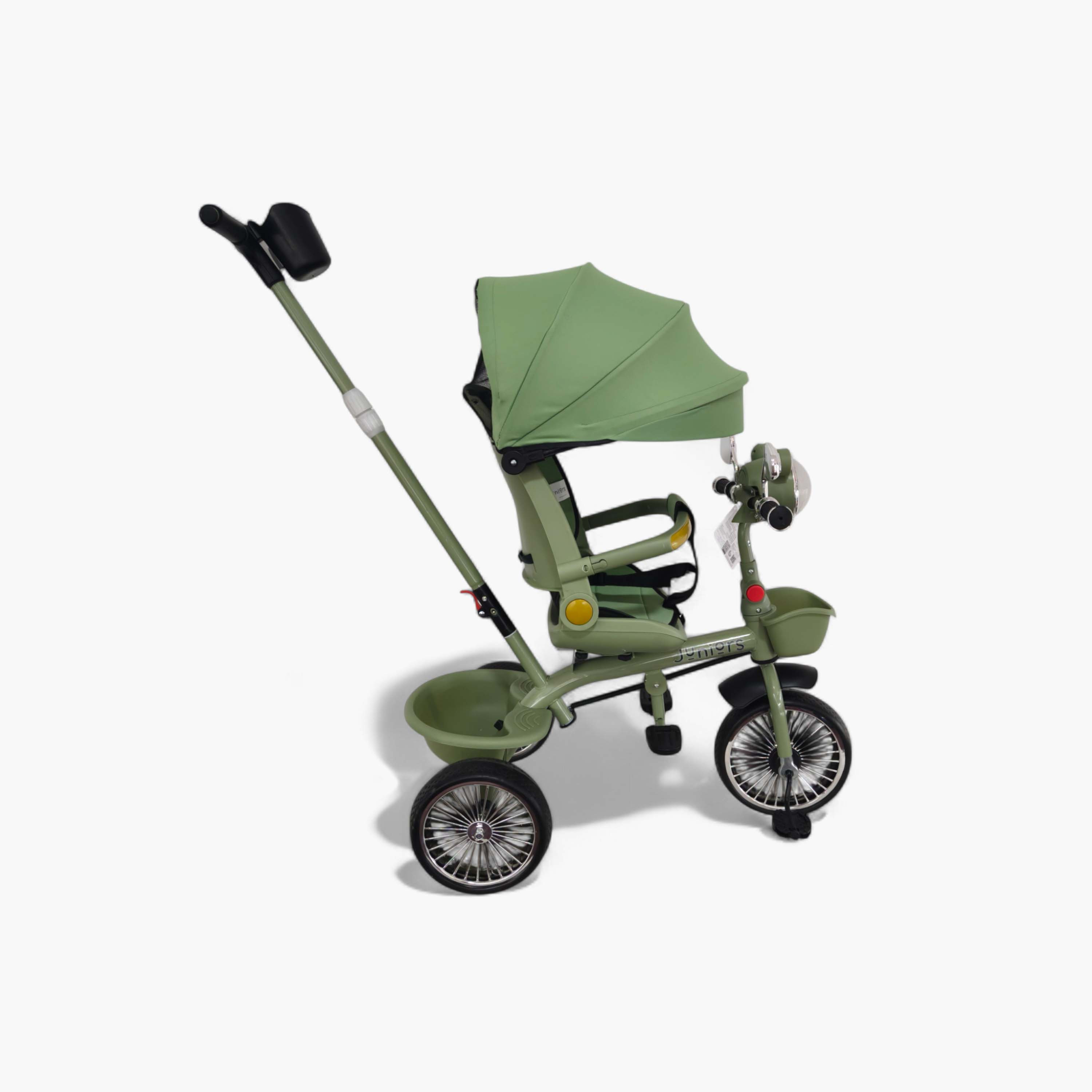 دراجة ثلاثية مع مقود وغطاء من جونيورز-toys-outdoor-bikesandrideons-trikes-image-1