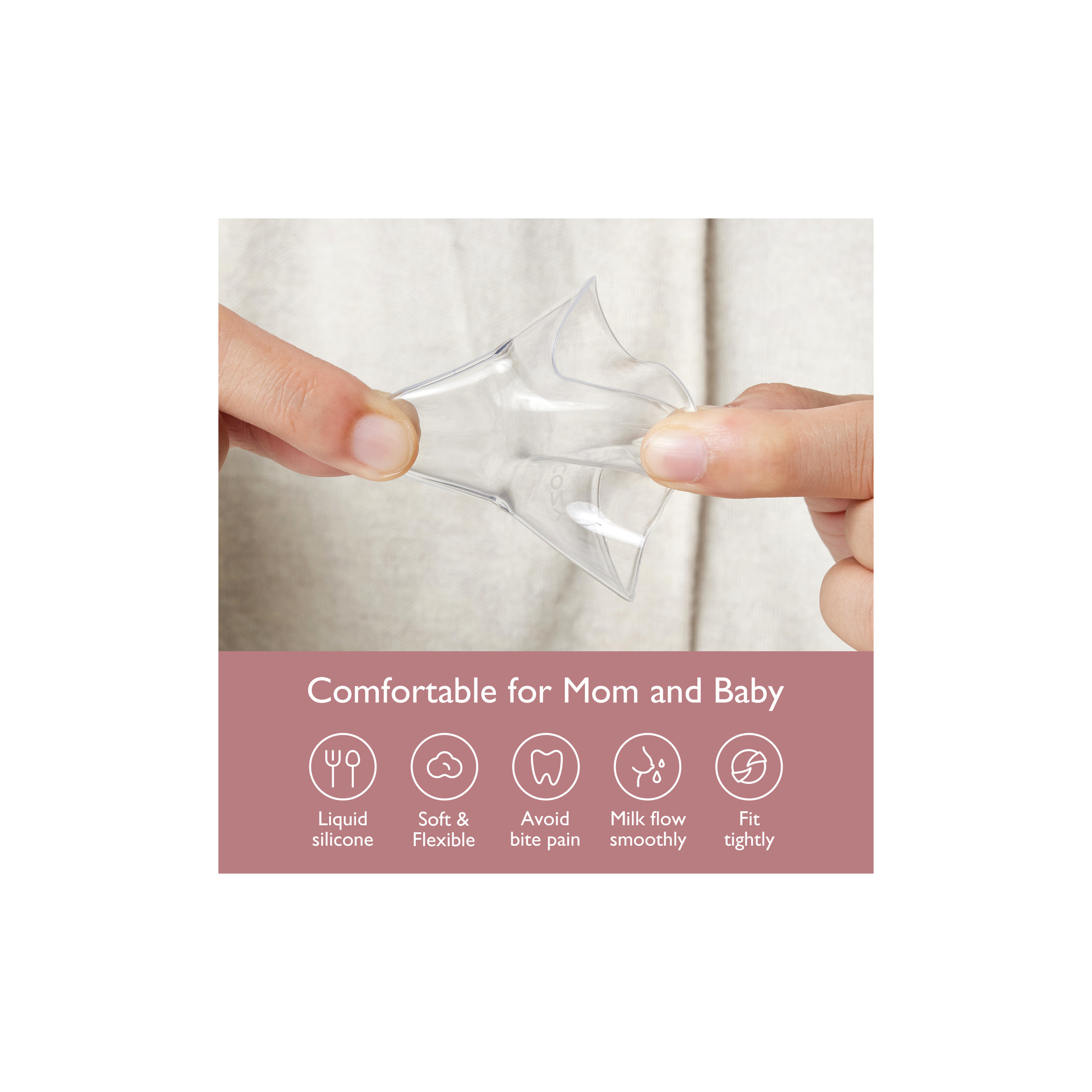 Momcozy 2-Piece Ultra-Thin & Super-Soft Silicone Contact Nipple Shields with Carry Case - 20mm-baby-feeding-breastfeedingandcare-image-3