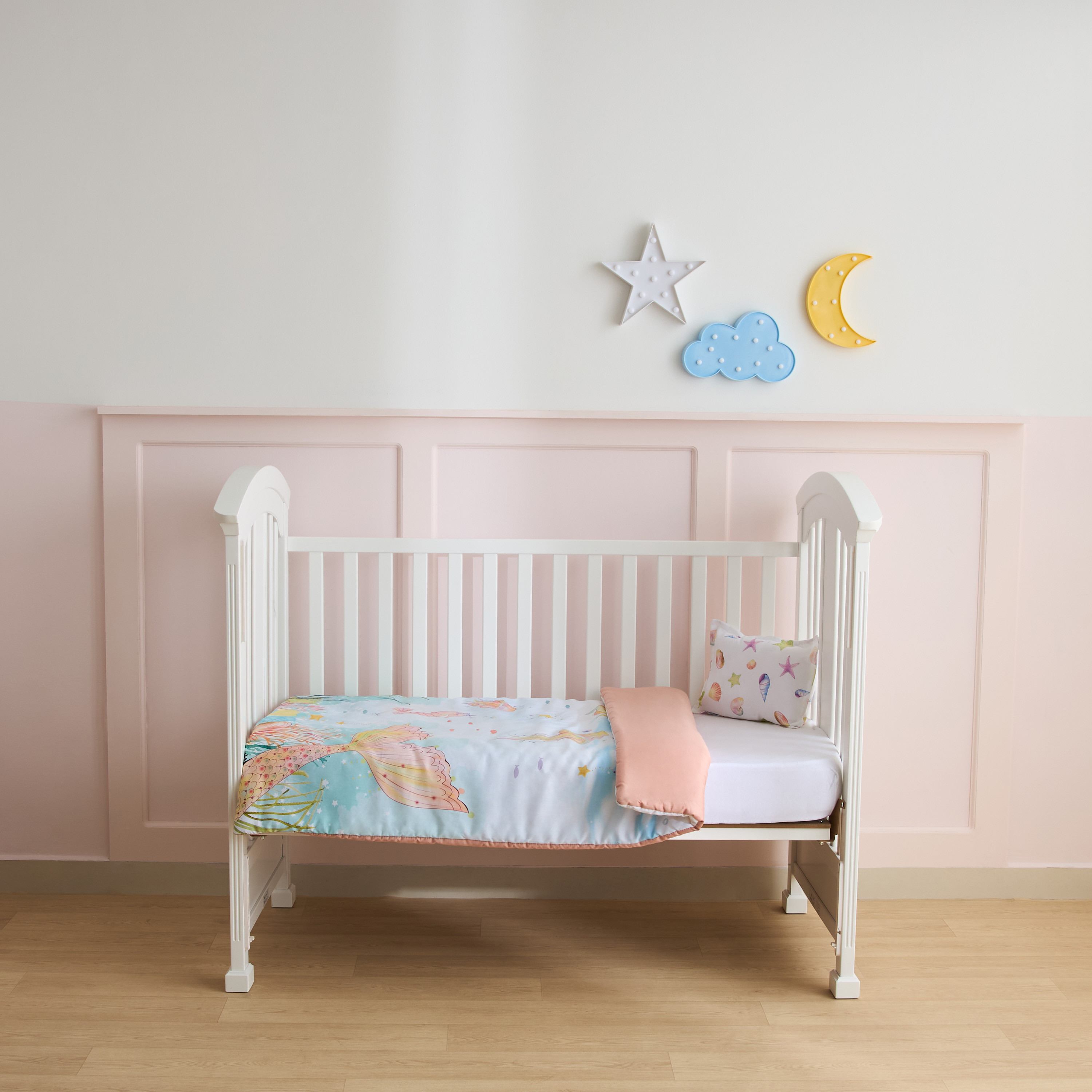 Fancy Fluff 2-Piece Underwater Print Bedding Set - 83x109 cm-baby-nursery-babybedding-image-4