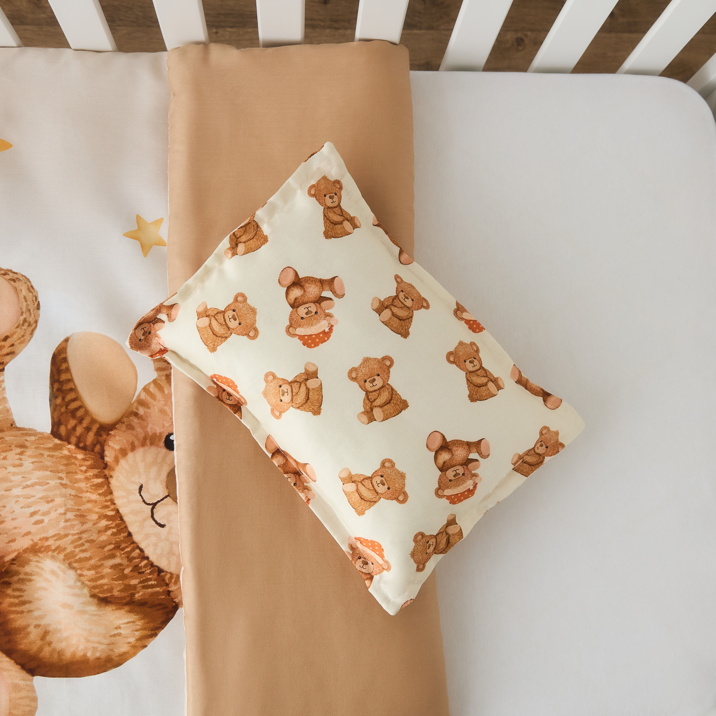 Fancy Fluff 2-Piece Teddy Bear Print Bedding Set - 83x109 cm-baby-nursery-babybedding-image-6