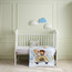 Fancy Fluff Organic Cotton Animal Print 2-Piece Baby Bedding Set - 109x83 cm-baby-nursery-babybedding-image-1