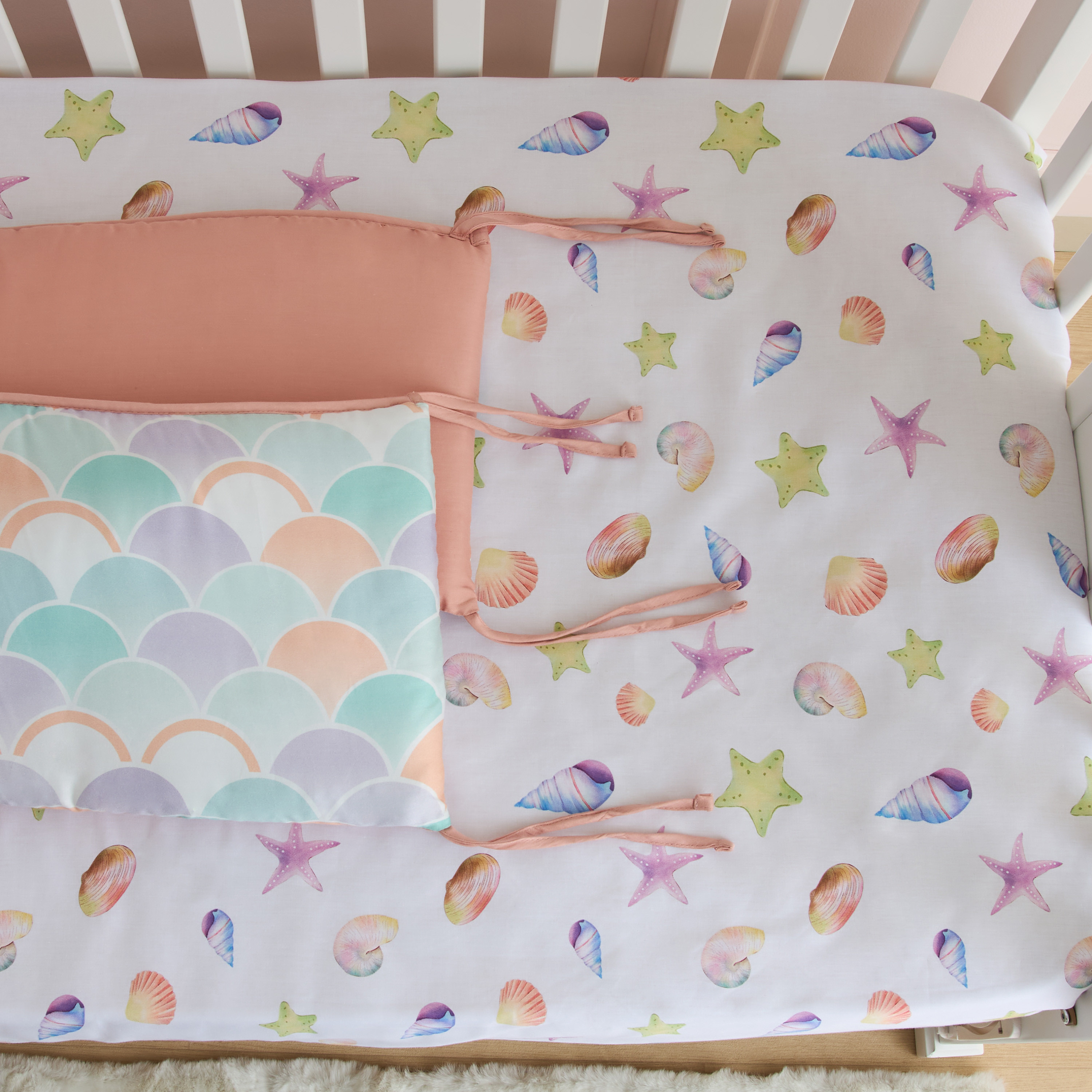 Fancy Fluff  Printed 4-Piece Comforter Set - 90x130 cm-baby-nursery-babybedding-image-12