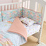 Fancy Fluff Organic Cotton Printed 4-Piece Baby Bedding Set - 130x90 cm-baby-nursery-babybedding-image-7