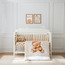 Fancy Fluff Organic Cotton Bear Print 4-Piece Baby Bedding Set - 130x90 cm-baby-nursery-babybedding-image-2