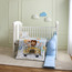 Fancy Fluff Organic Cotton Printed 4-Piece Baby Bedding Set - 130x90 cm-baby-nursery-babybedding-image-1