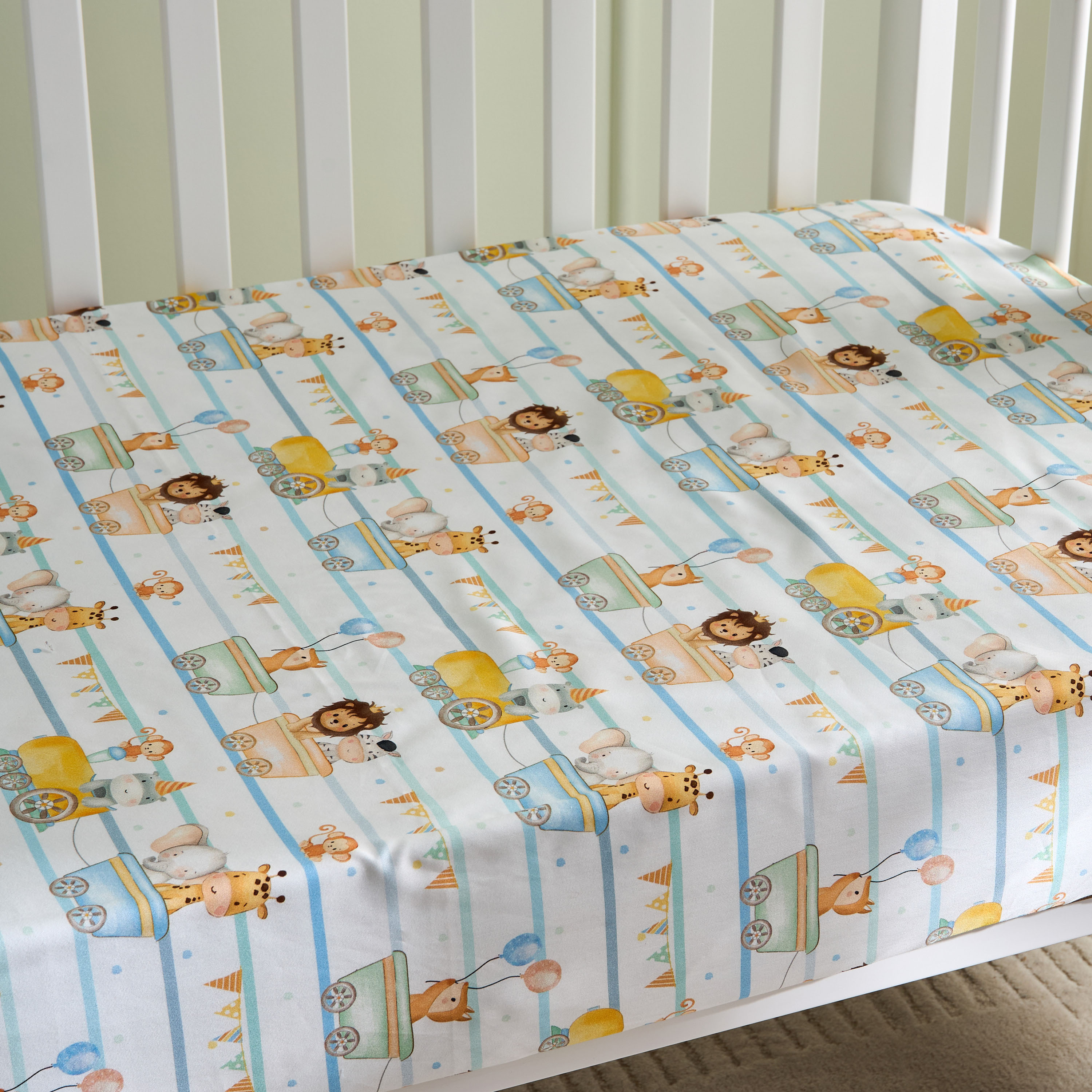 Fancy Fluff 4-Piece Printed Comforter Set - 90x130 cm-baby-nursery-babybedding-image-12
