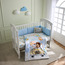 Fancy Fluff Organic Cotton Printed 4-Piece Baby Bedding Set - 130x90 cm-baby-nursery-babybedding-image-3