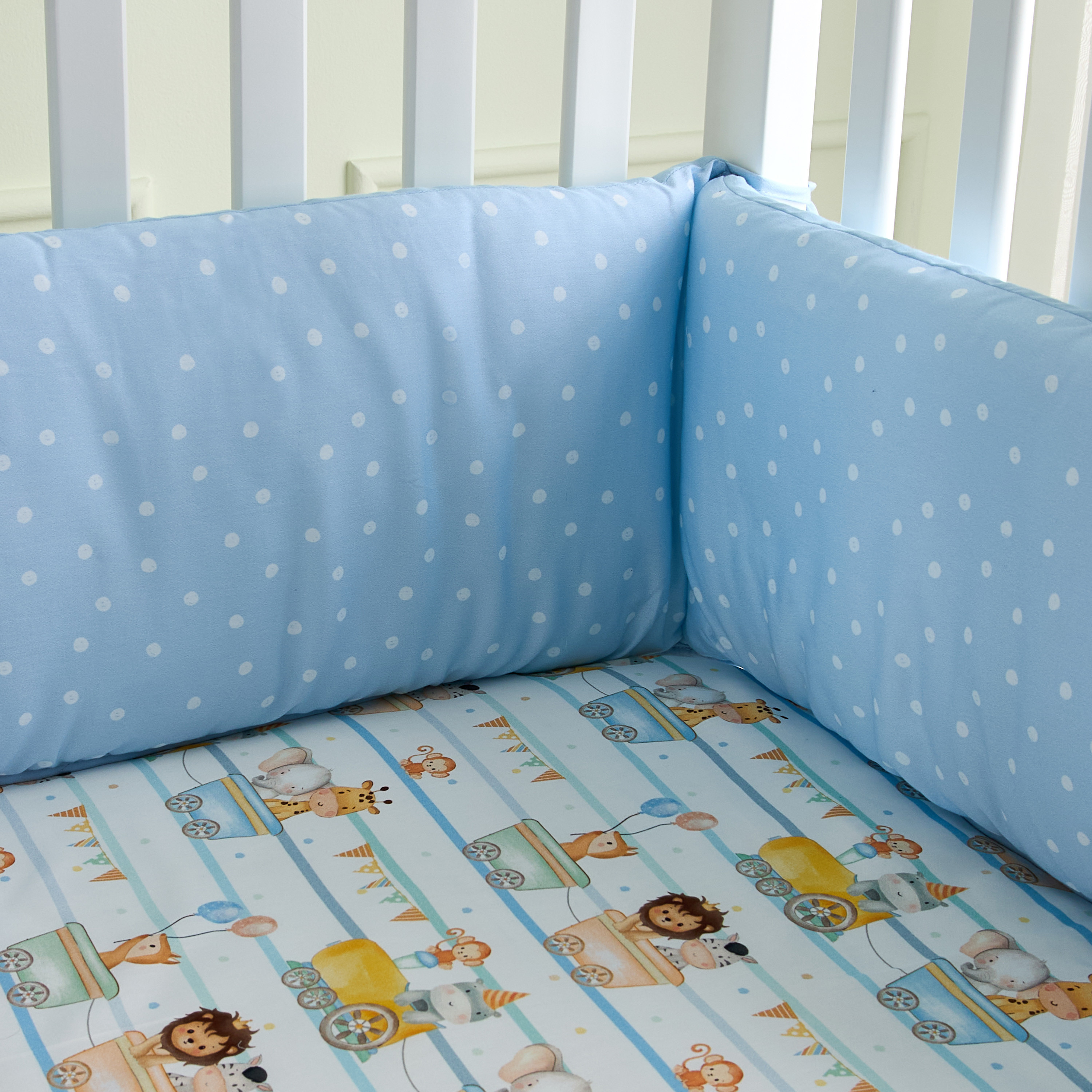 Fancy Fluff 4-Piece Printed Comforter Set - 90x130 cm-baby-nursery-babybedding-image-6