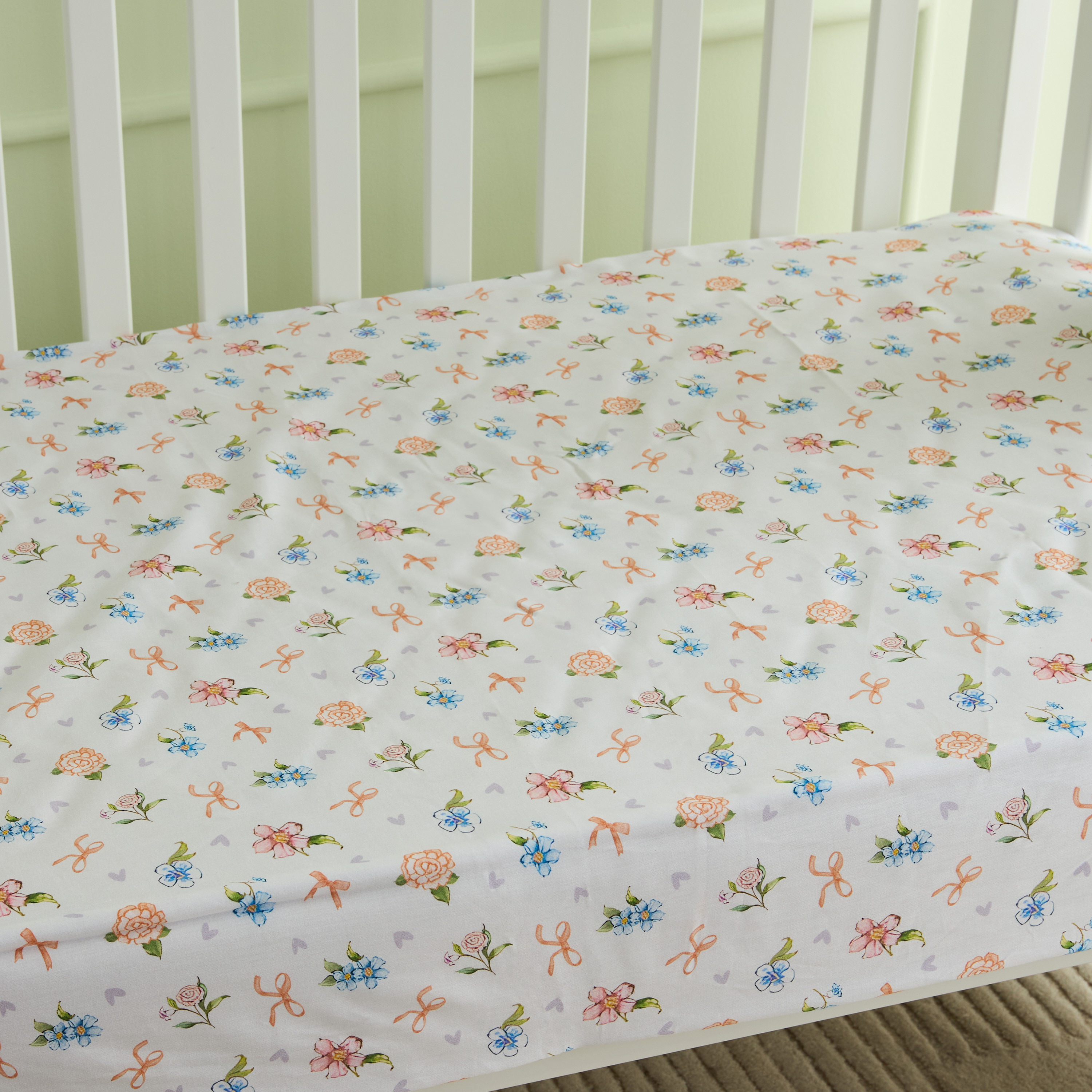 Fancy Fluff 4-Piece Printed Comforter Set - 90x130 cm-baby-nursery-babybedding-image-11