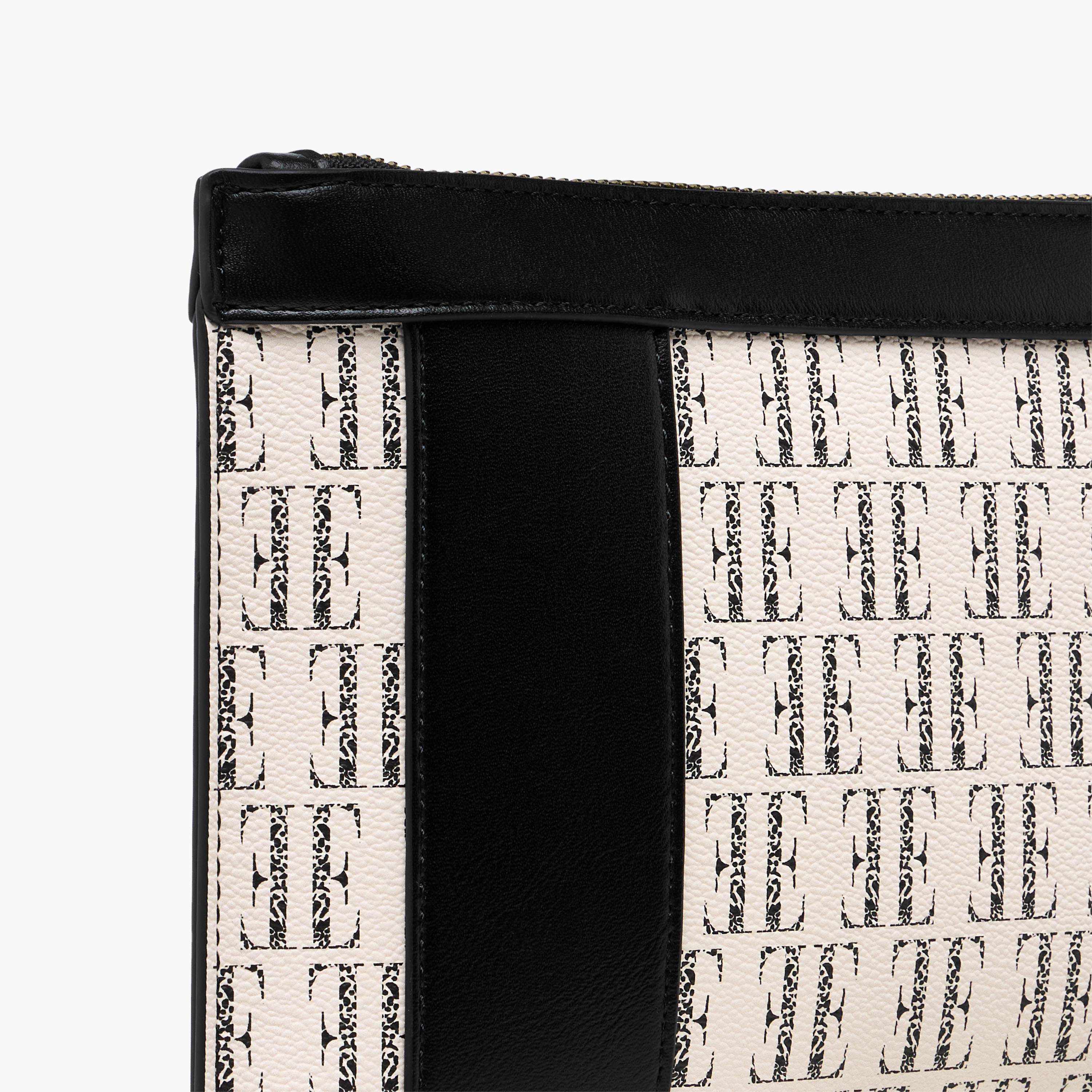 Elle Monogram Print Clutch with Zip Closure-women-bagsandwallets-handbags-image-5